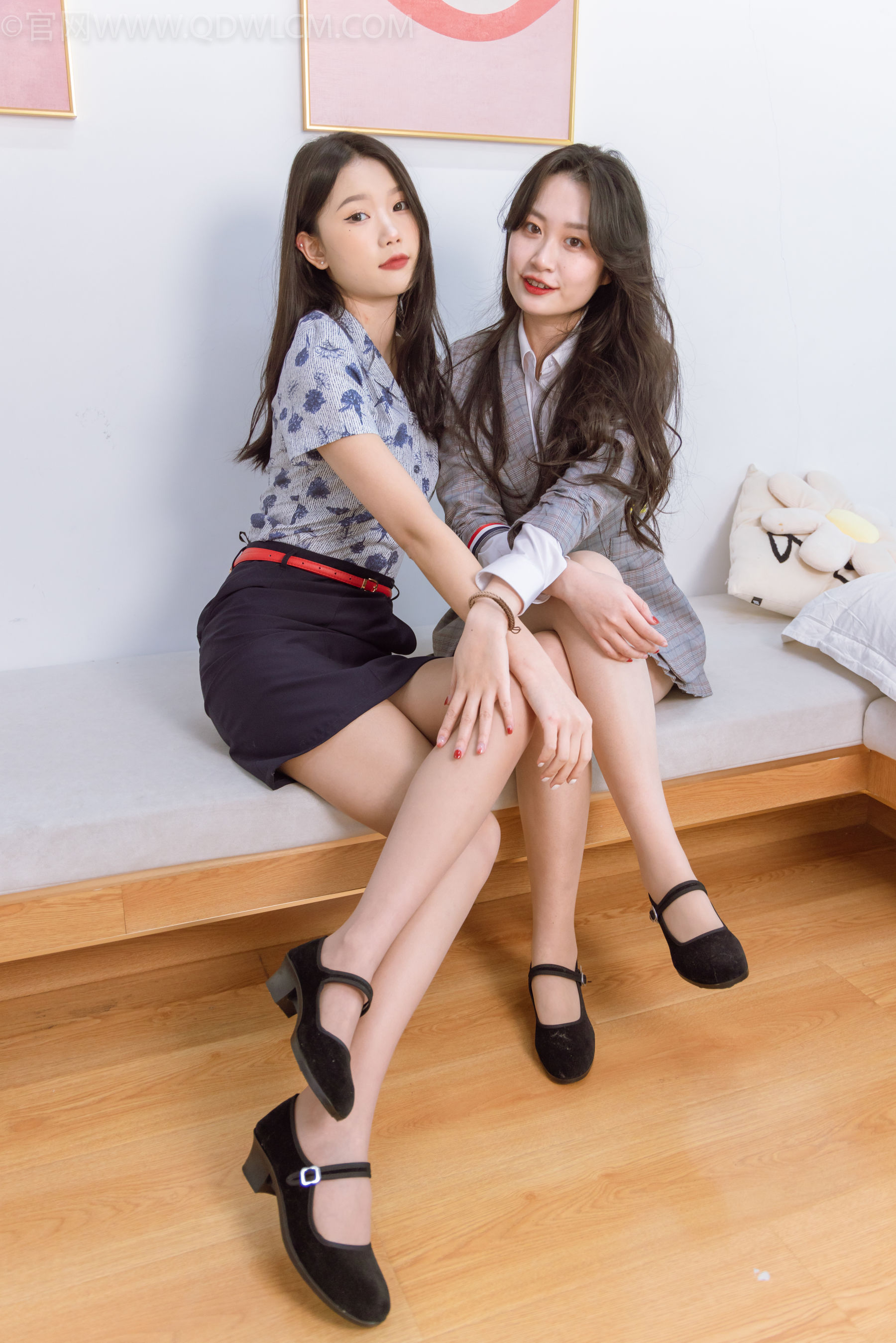 物恋传媒 - Chiness Model  No.1402 小竹&小敏-悠闲午后 - 图库库