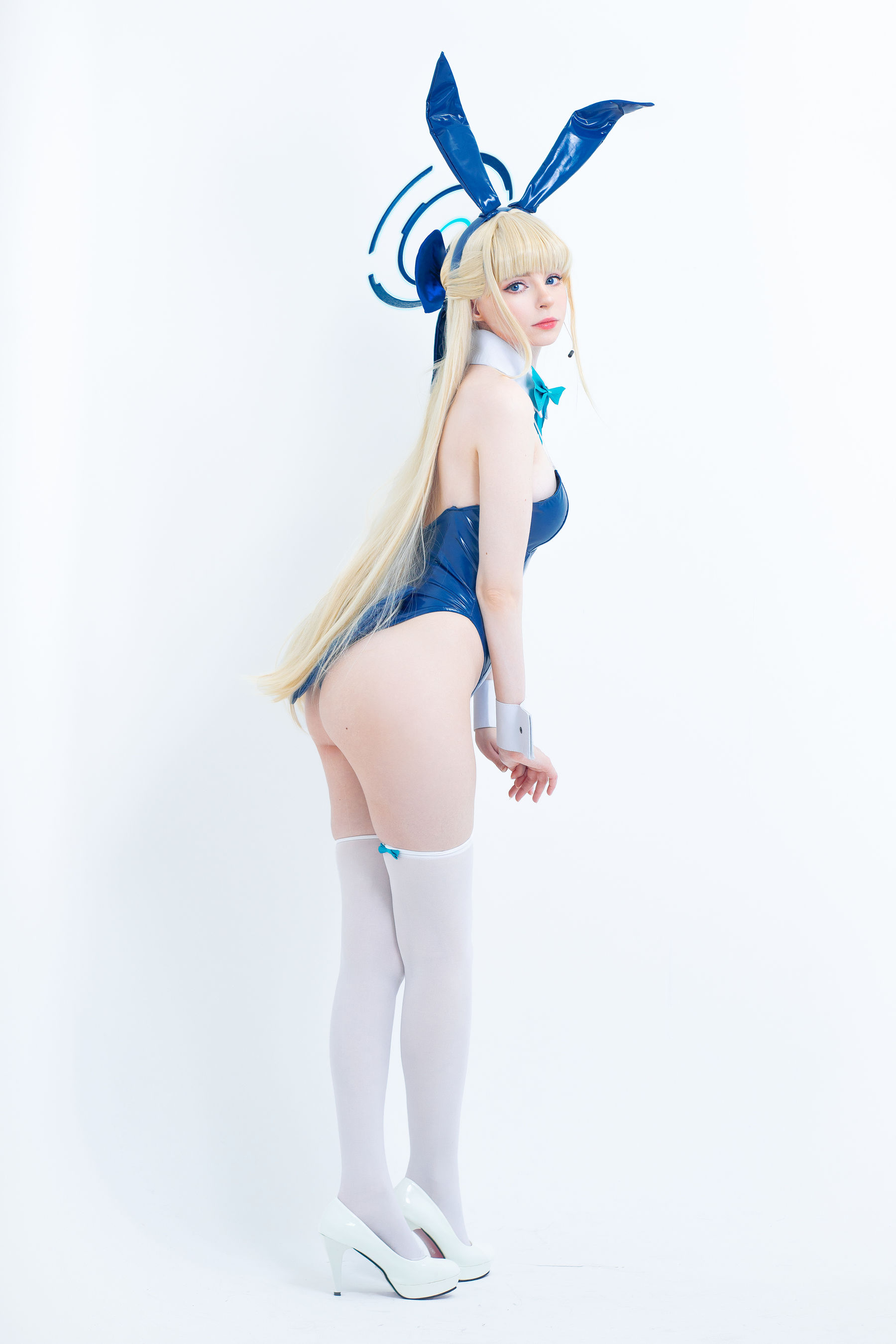 View - Peach milky - Asuma Toki Bunny Suit - 图库库