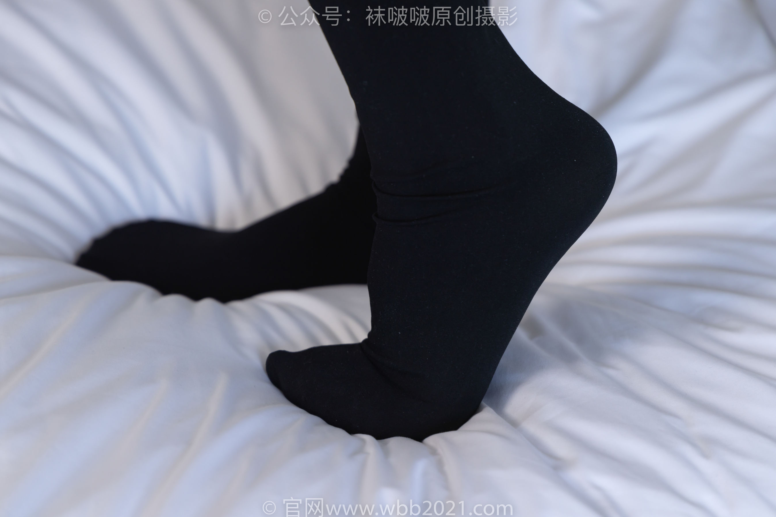 View - BoBoSocks袜啵啵 - Chiness Model  No.264 果冻 -高跟鞋、贝壳头板鞋、黑丝大腿袜、白丝大腿袜 - 图库库