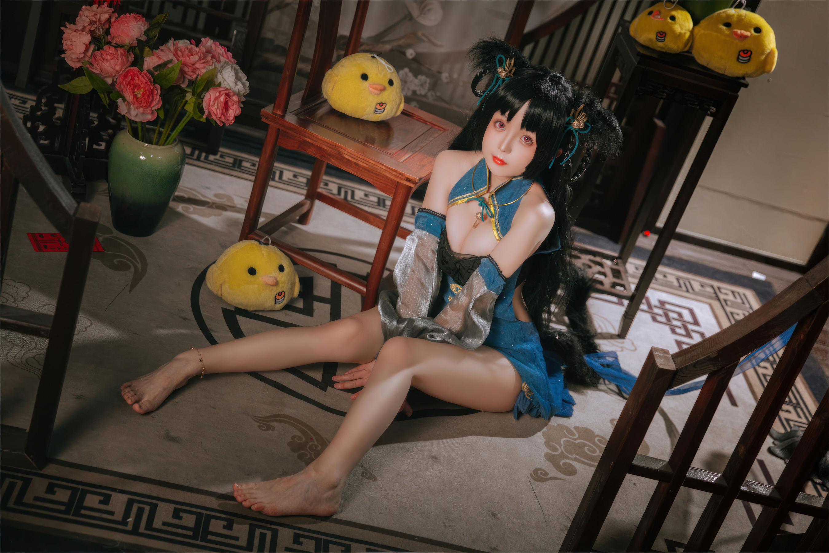 Cosplay日奈娇 - 碧蓝航线 大潮旗袍