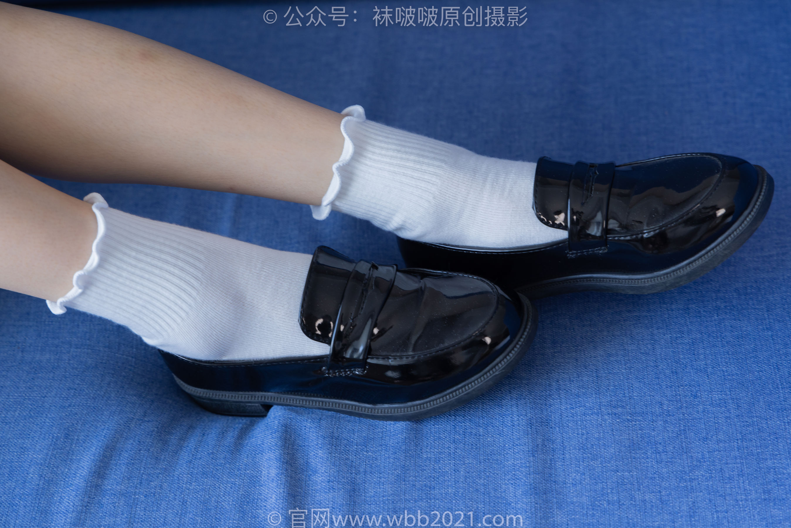 View - BoBoSocks袜啵啵 - Chiness Model  No.279 芝士 - 皮鞋、白棉袜、民国学生装 - 图库库