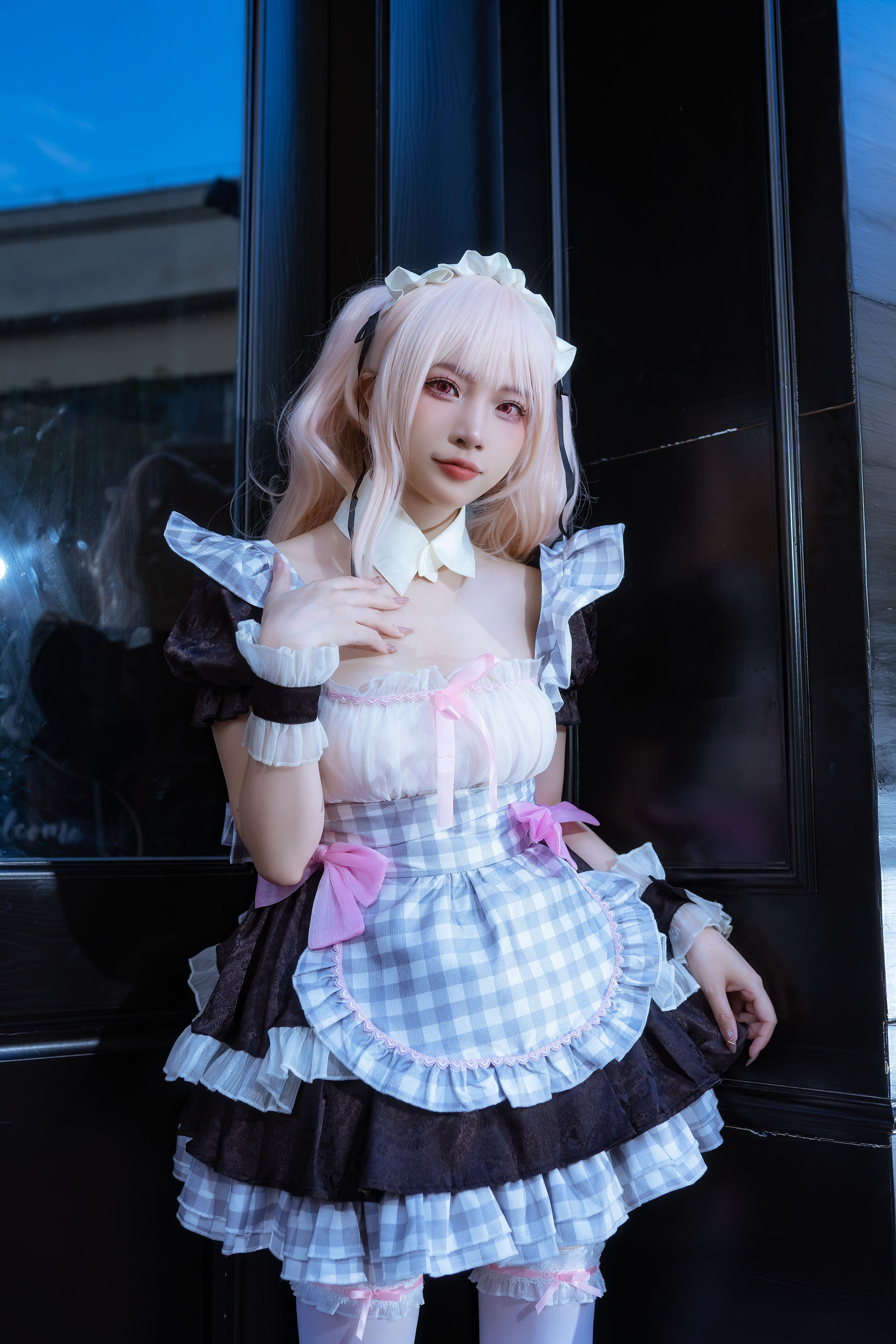 View - 人气Coser 二佐Nisa - 海梦 女仆 - 图库库