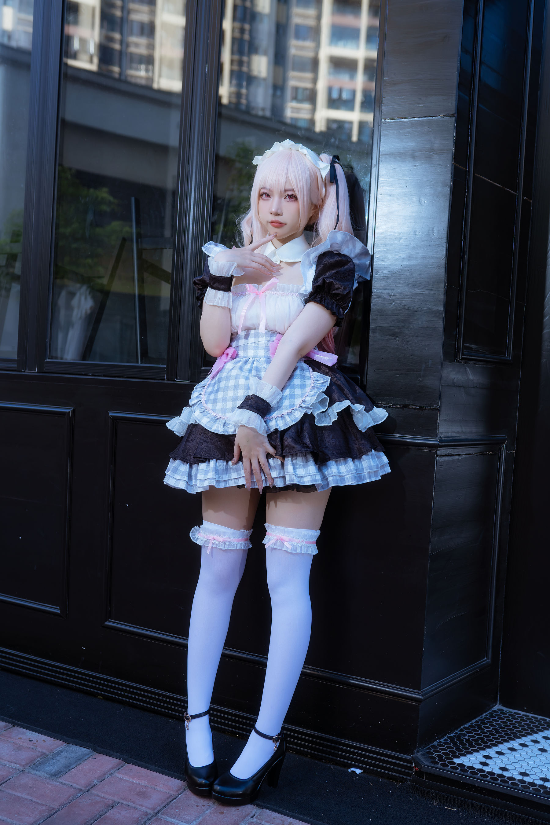 View - 人气Coser 二佐Nisa - 海梦 女仆 - 图库库