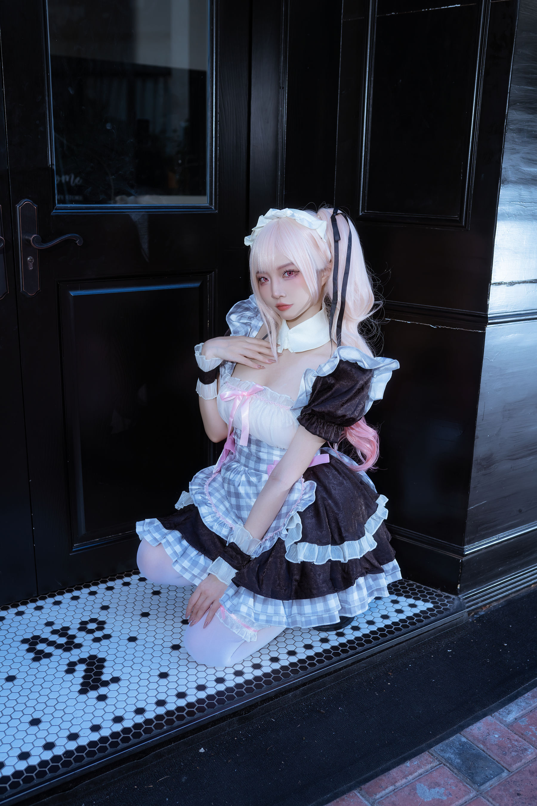 View - 人气Coser 二佐Nisa - 海梦 女仆 - 图库库