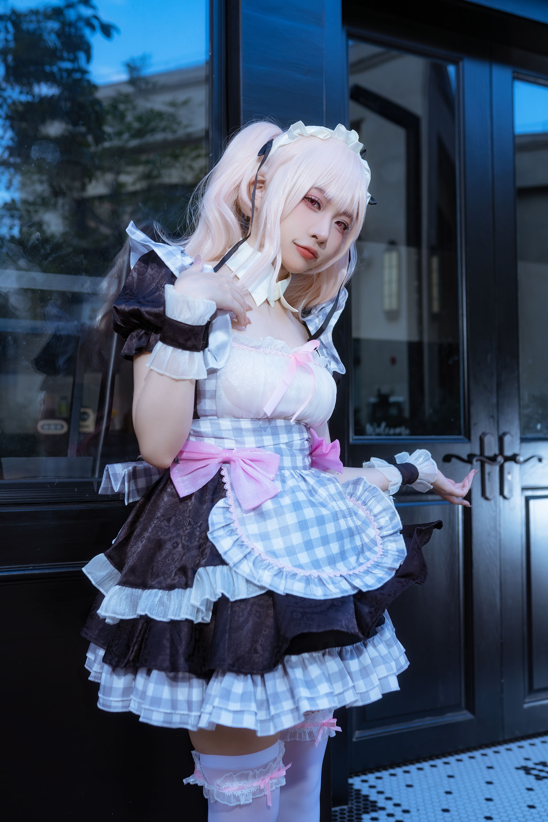 View - 人气Coser 二佐Nisa - 海梦 女仆 - 图库库