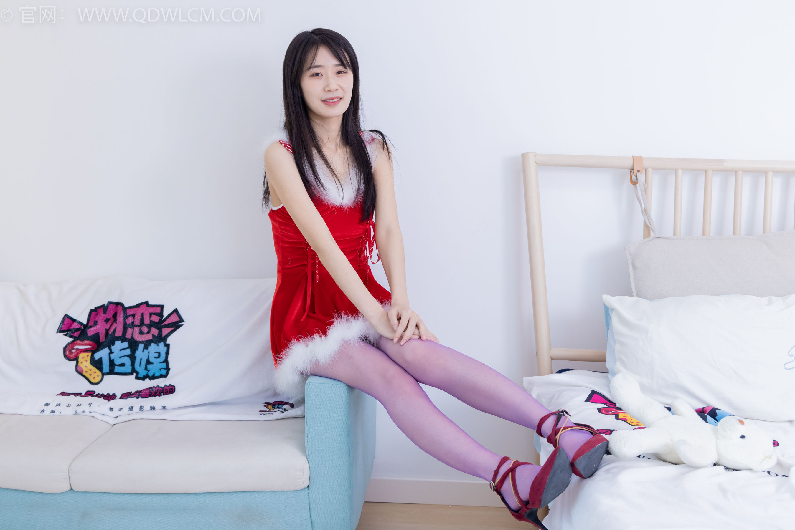 View - 物恋传媒 - Chiness Model  No.1979 菜菜 -入花间 - 图库库