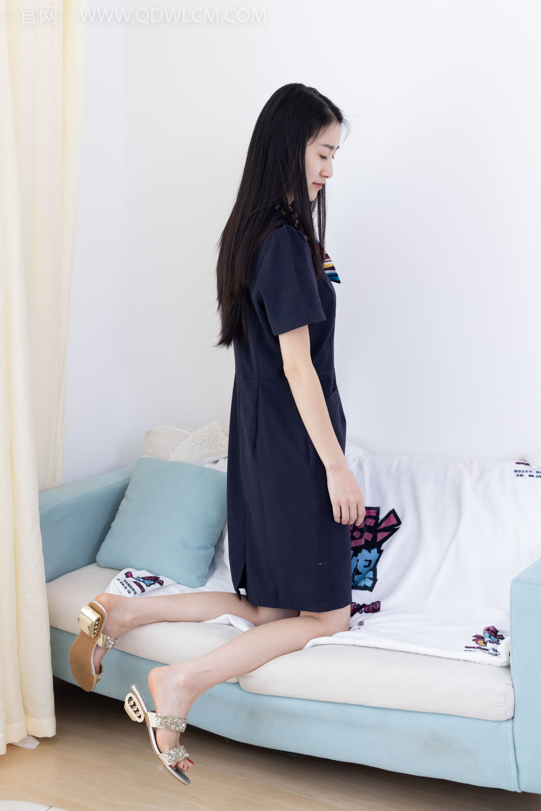 View - 物恋传媒 - Chiness Model  No.1980 果汁 -明月清风 - 图库库