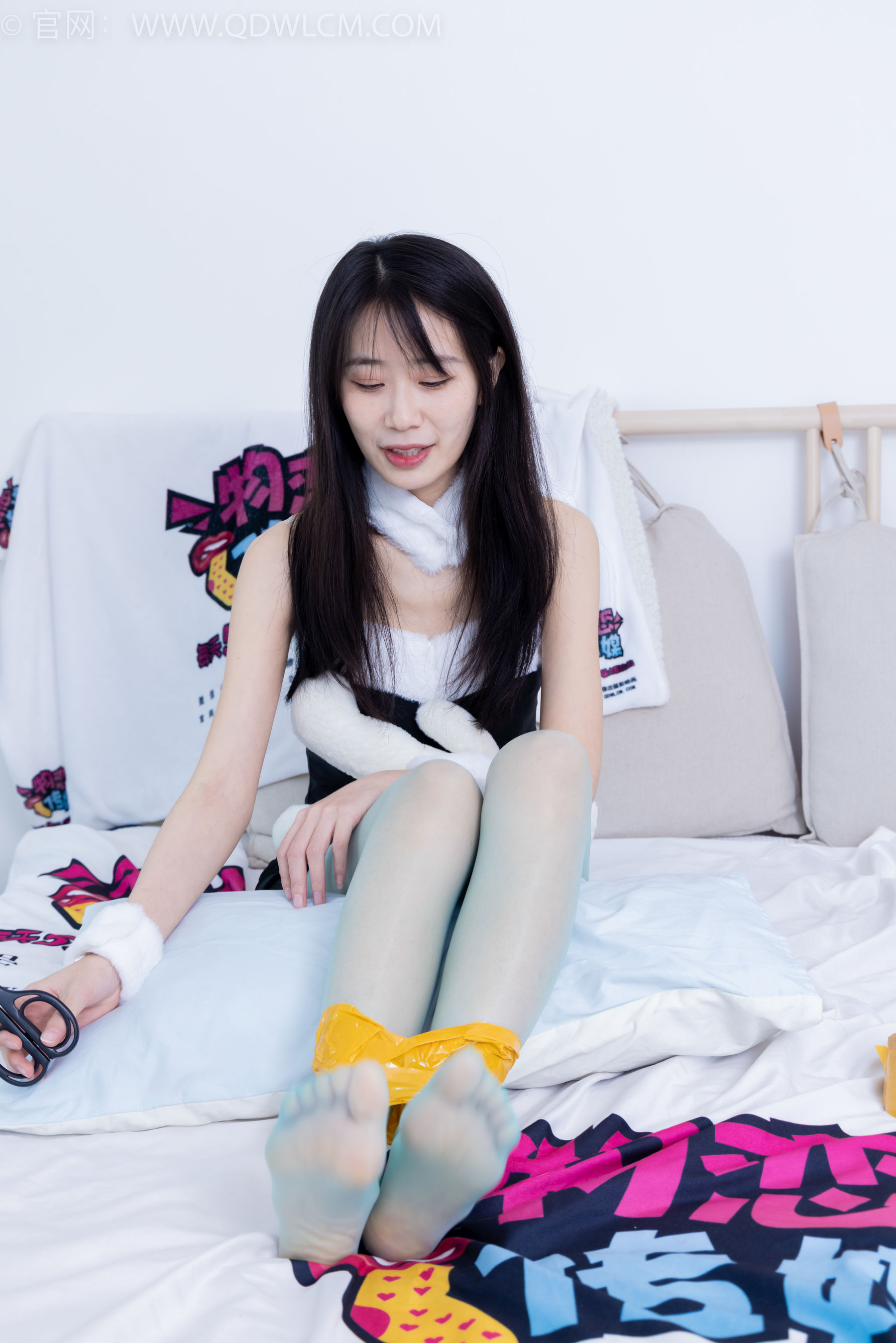 View - 物恋传媒 - Chiness Model  No.1981 菜菜 -繁星闪烁 - 图库库