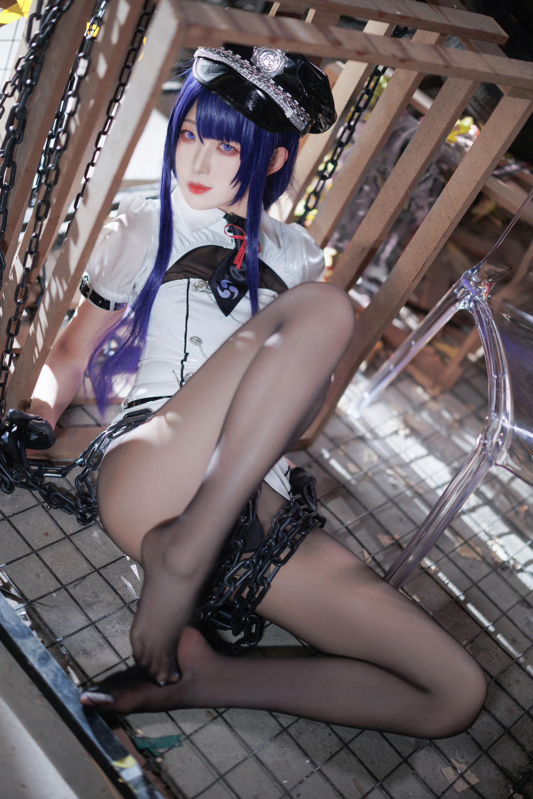 View - 动漫博主 封疆疆v - 雷电将军女警 - 图库库