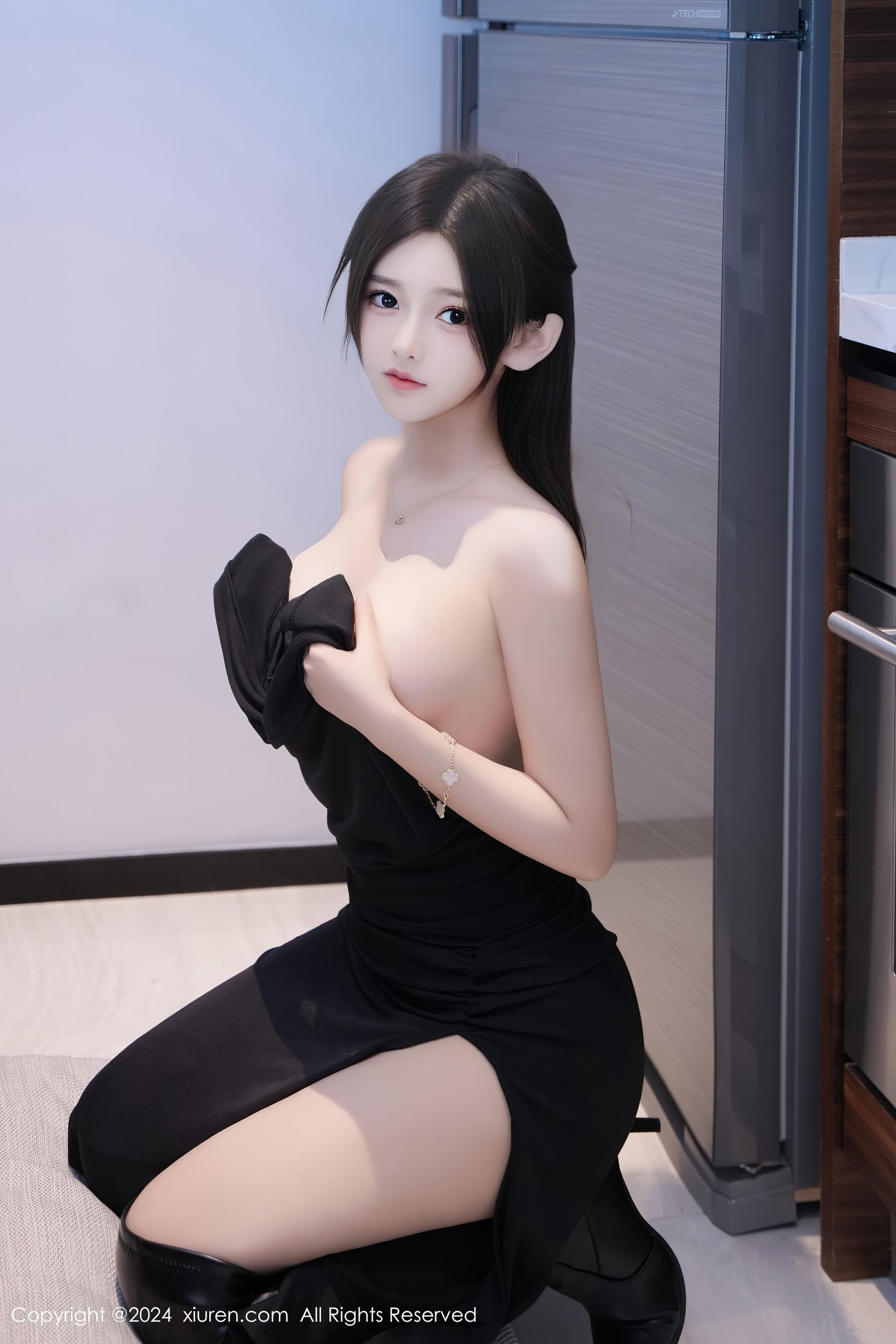 View - [XiuRen] 2024.05.30 No.8623 奶茶味的包子 - 图库库