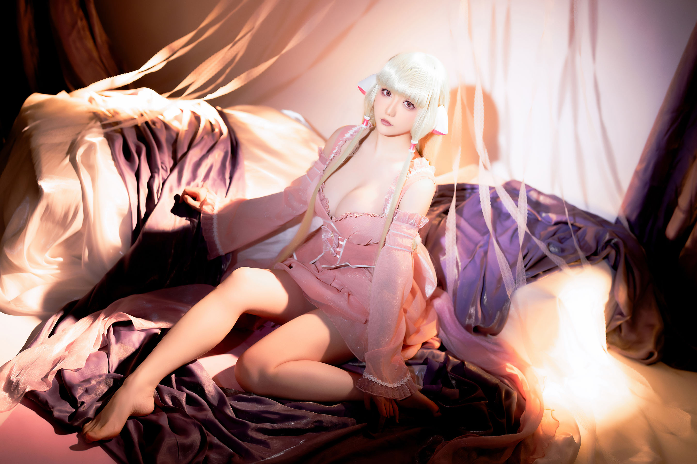 View - Coser小姐姐星之迟迟 - Chiness Model  - 人形电脑天使心 小叽 - 图库库