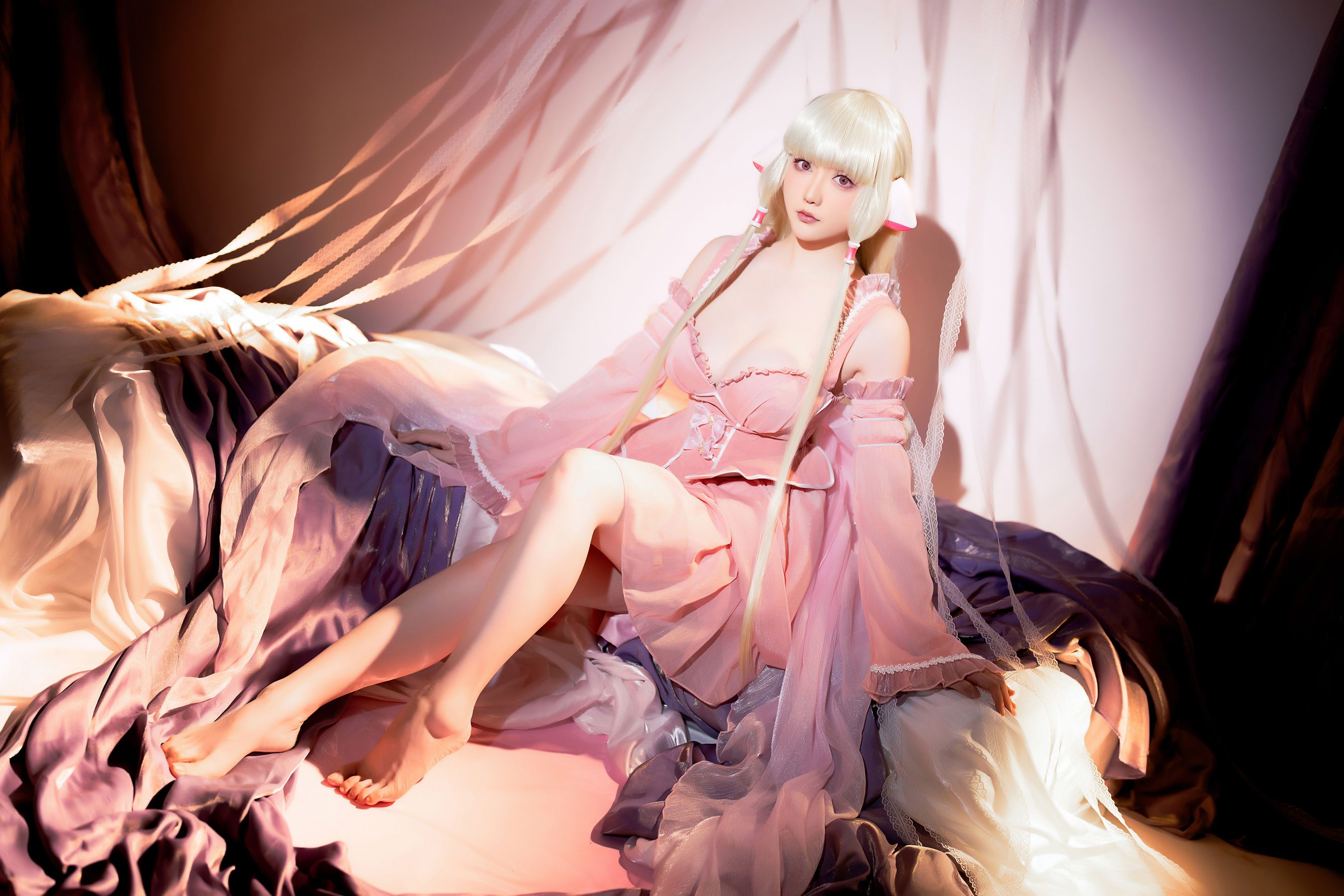 View - Coser小姐姐星之迟迟 - Chiness Model  - 人形电脑天使心 小叽 - 图库库