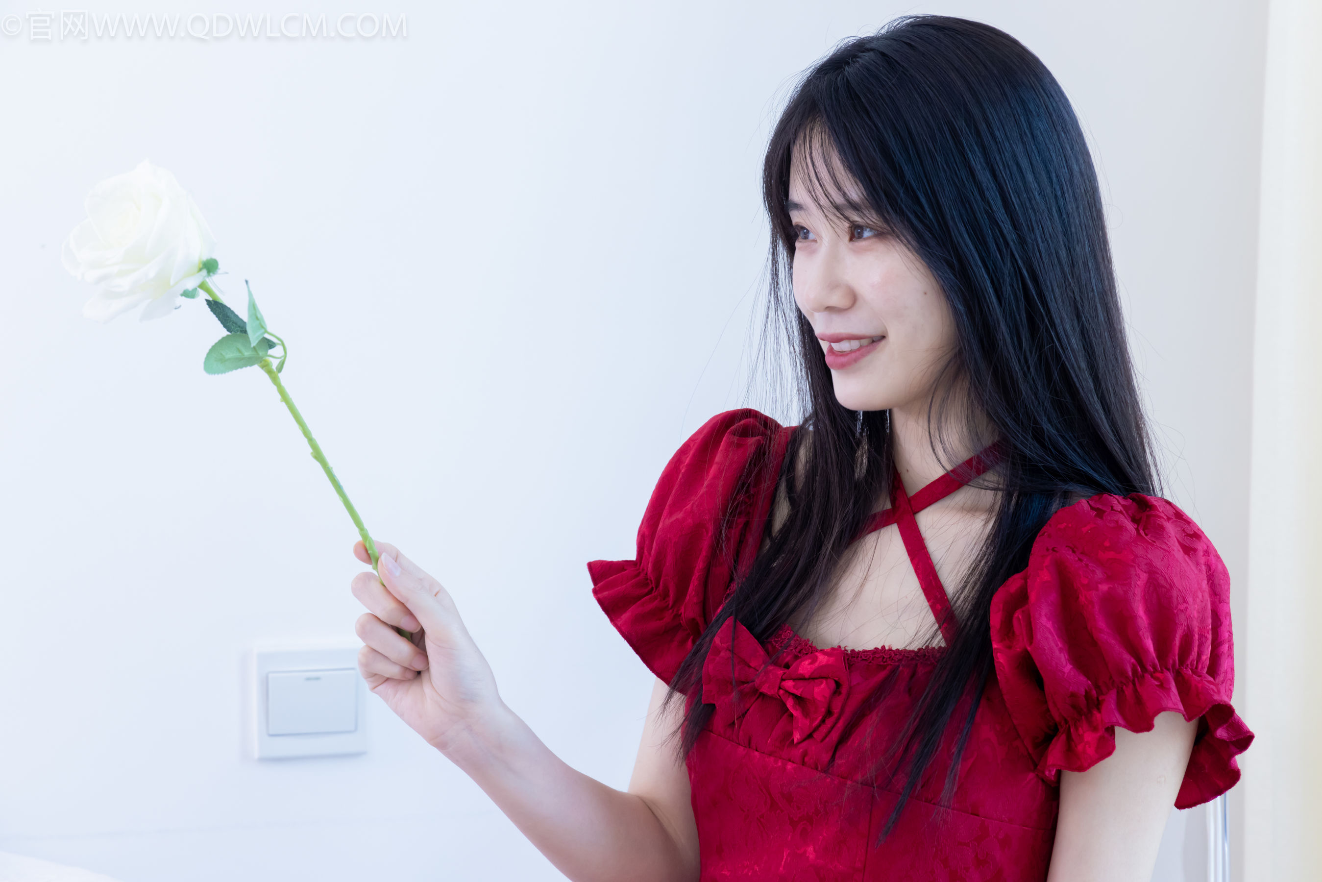 物恋传媒 - Chiness Model  No.2012 菜菜 -黑色蔷薇 - 图库库