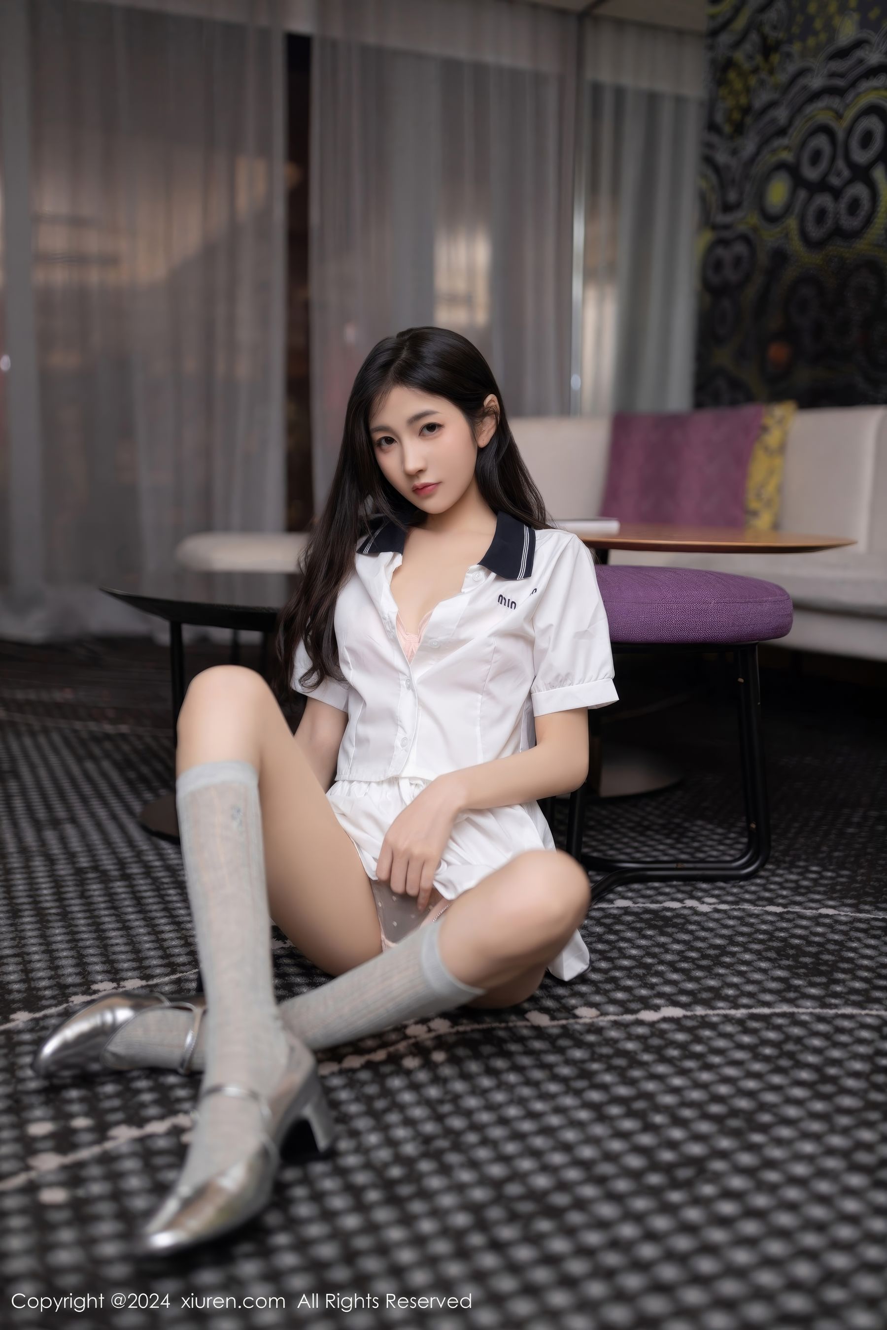 View - [XiuRen] 2024.07.02 No.8793 鱼尾fish - 图库库