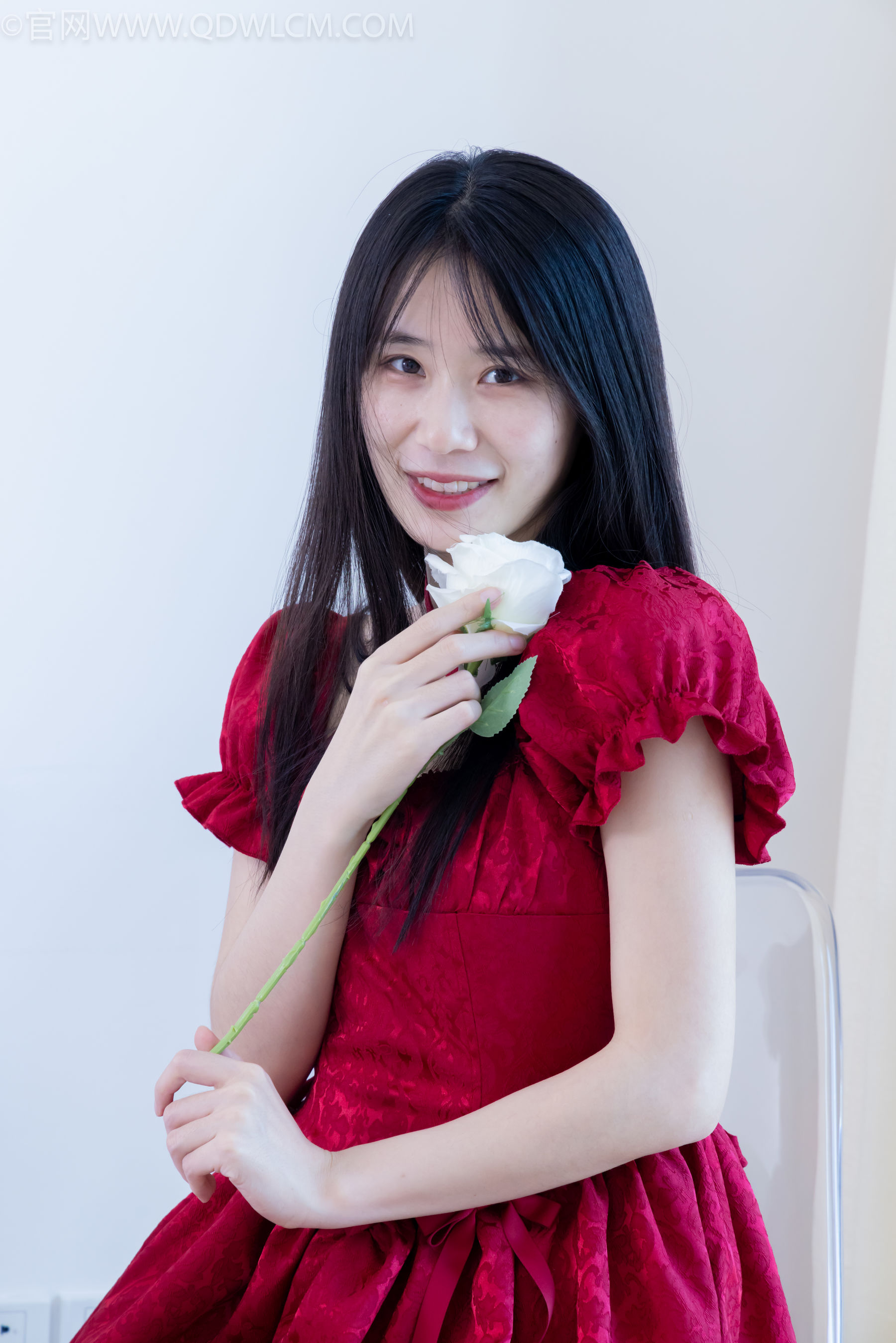 物恋传媒 - Chiness Model  No.2012 菜菜 -黑色蔷薇 - 图库库