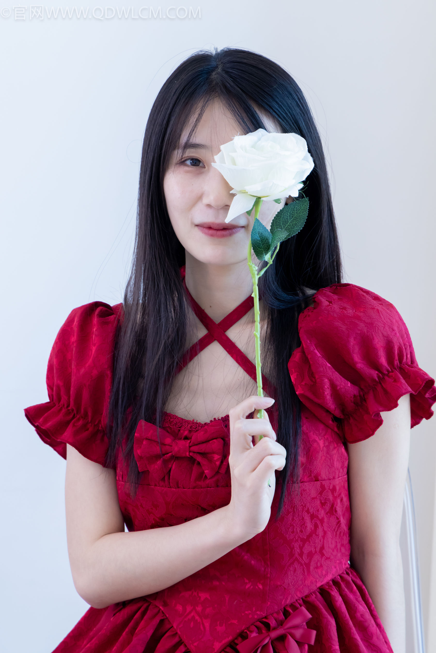 物恋传媒 - Chiness Model  No.2012 菜菜 -黑色蔷薇 - 图库库