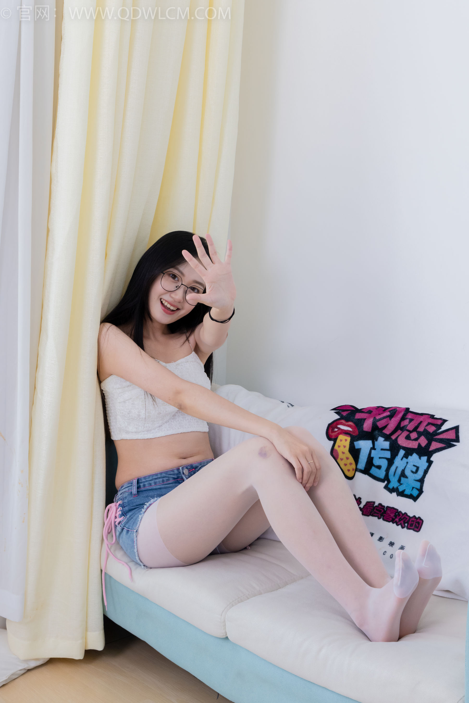 View - 物恋传媒 - Chiness Model  No.2038 小敏 -满山秋叶 - 图库库