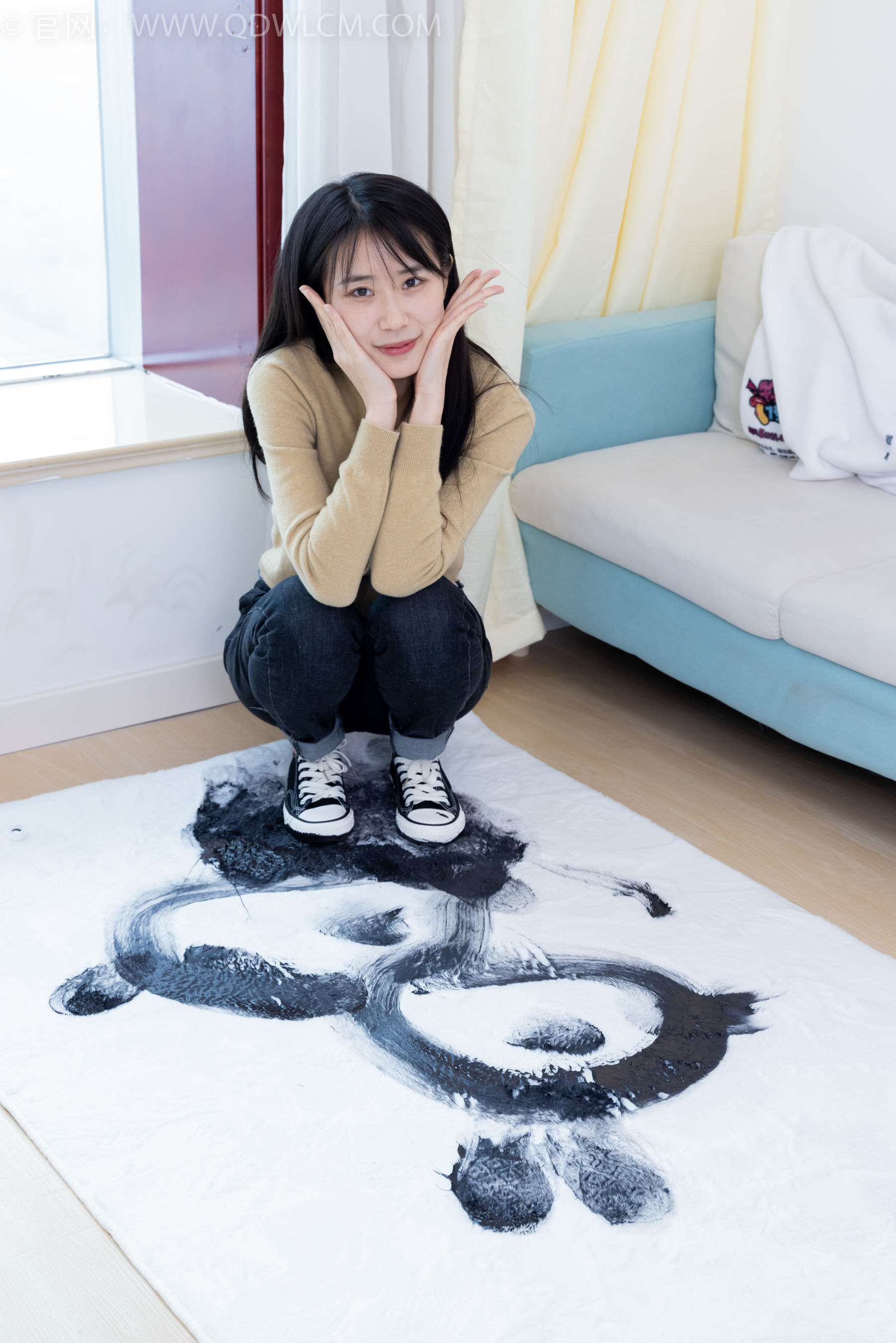 View - 物恋传媒 - Chiness Model  No.2033 菜菜 -熟悉的面孔 - 图库库