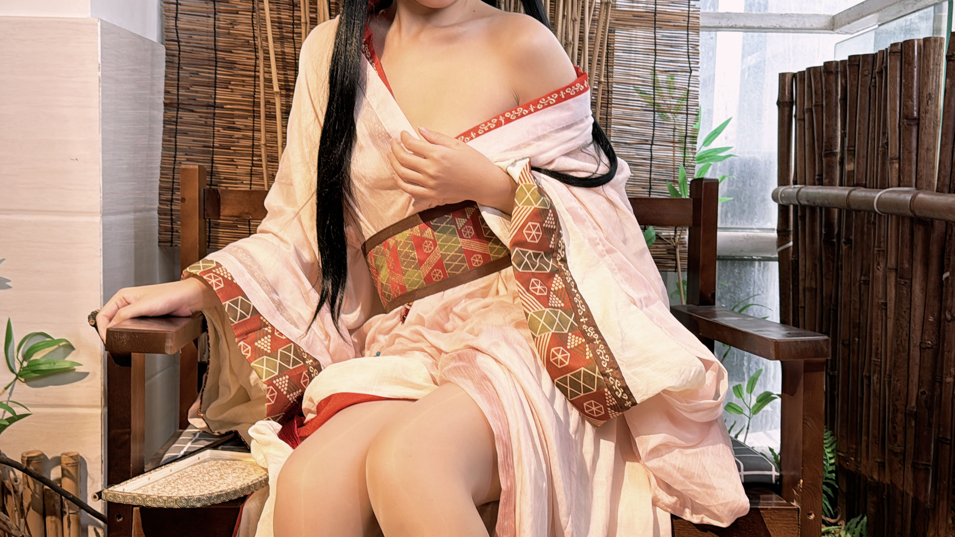 Gallery - 微博人气Coser 不呆猫 - 战国袍 - 图库库