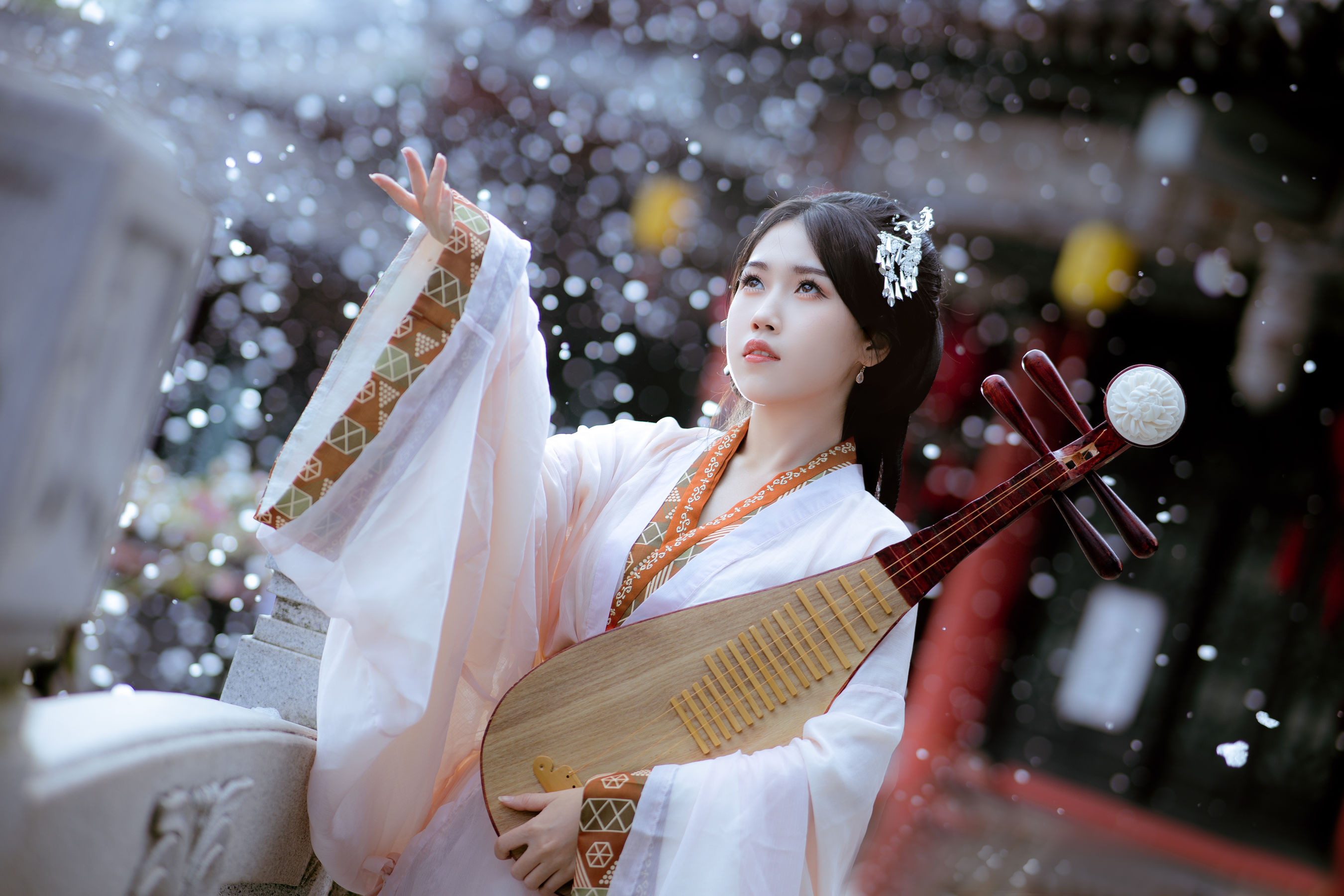 Gallery - 微博人气Coser 不呆猫 - 战国袍 - 图库库