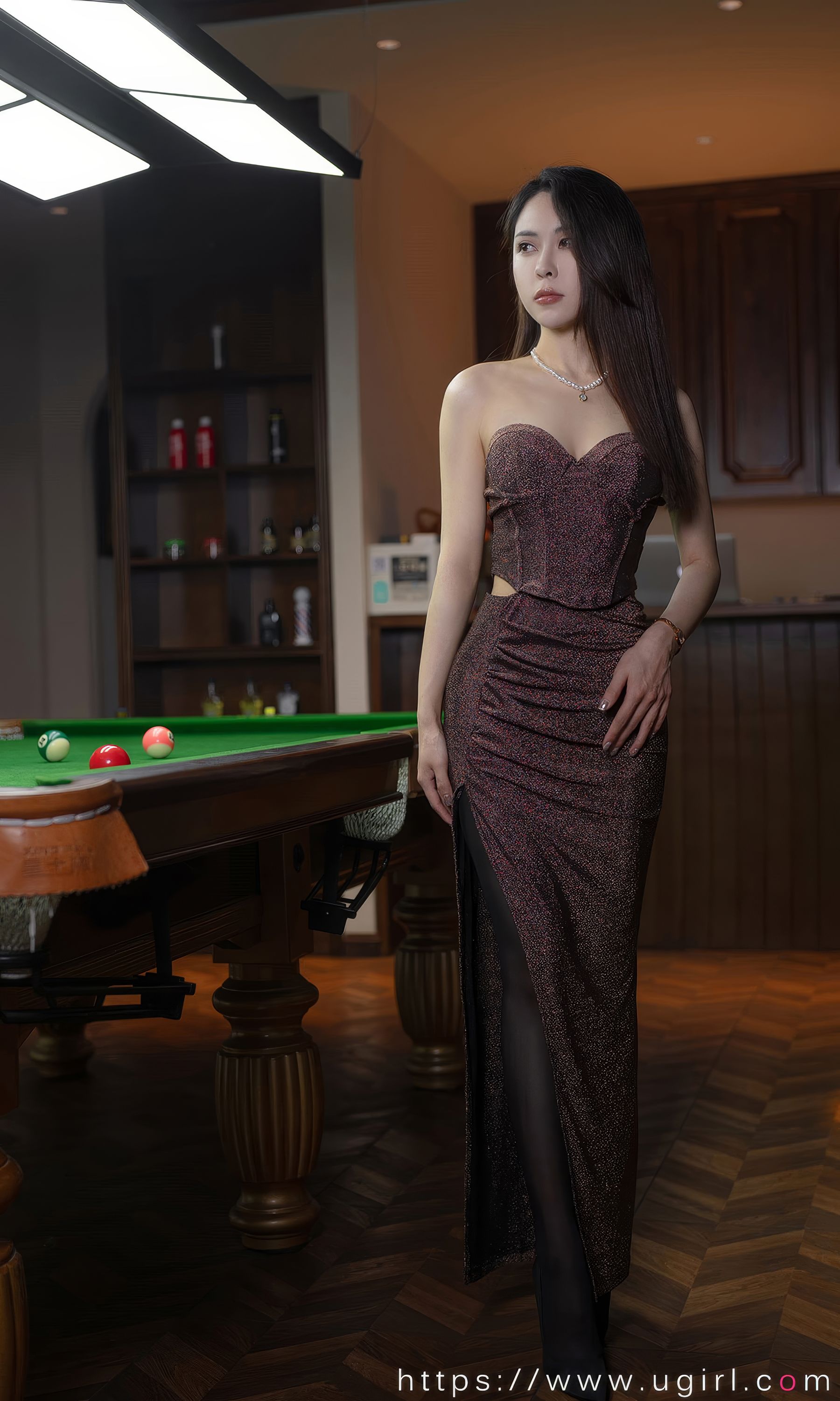 View - [Ugirls]爱尤物 - Love Beauty  No.2884 眼眸轻纱 natasha - 图库库