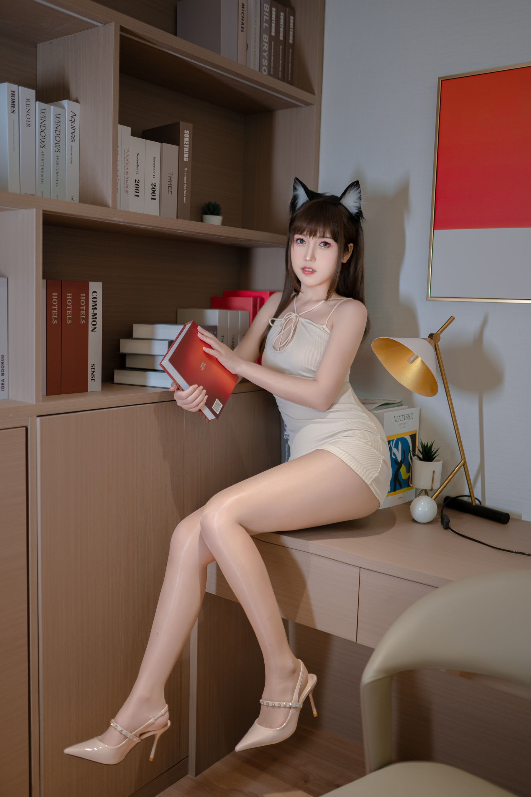 Gallery - 微博人气Coser 不呆猫 - 家教猫老师 - 图库库