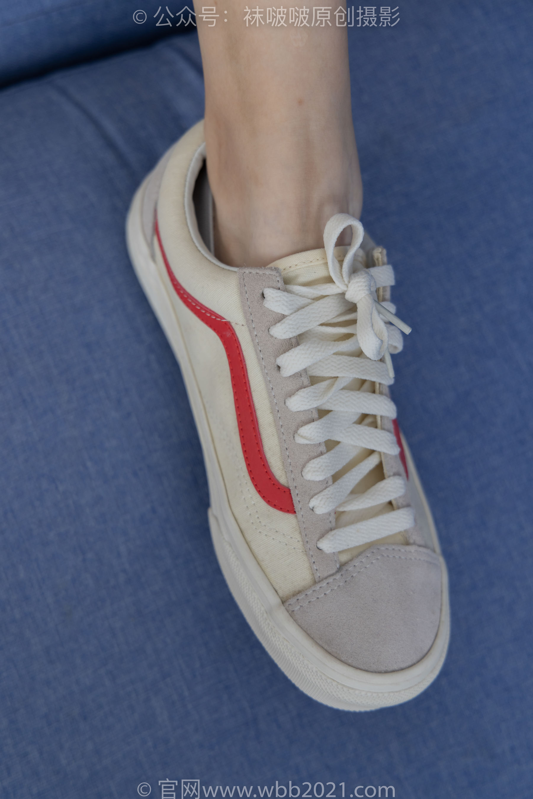 View - BoBoSocks袜啵啵 - Chiness Model  No.414 小甜豆 -板鞋、帆布鞋、短白丝、船袜 - 图库库