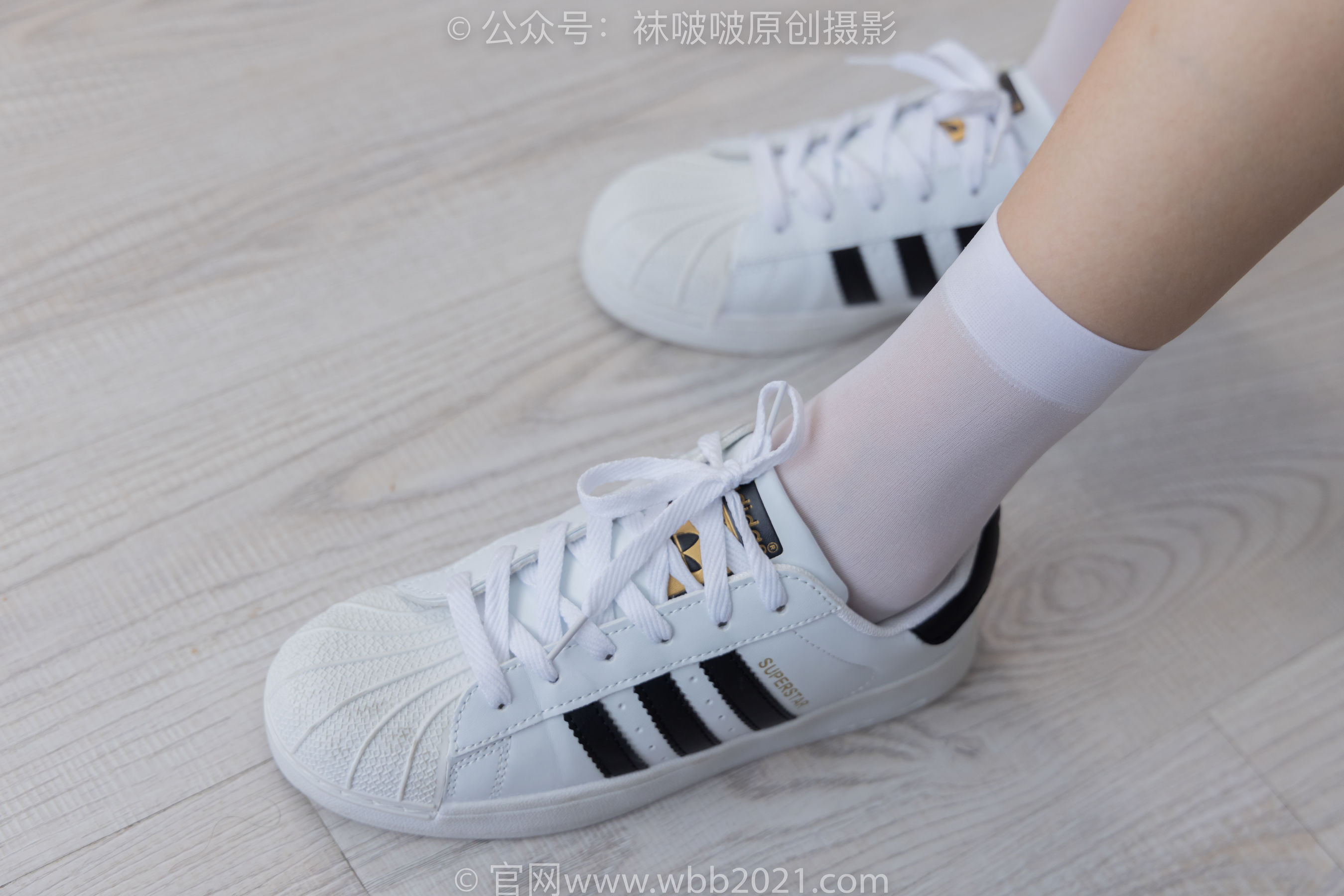 View - BoBoSocks袜啵啵 - Chiness Model  No.414 小甜豆 -板鞋、帆布鞋、短白丝、船袜 - 图库库