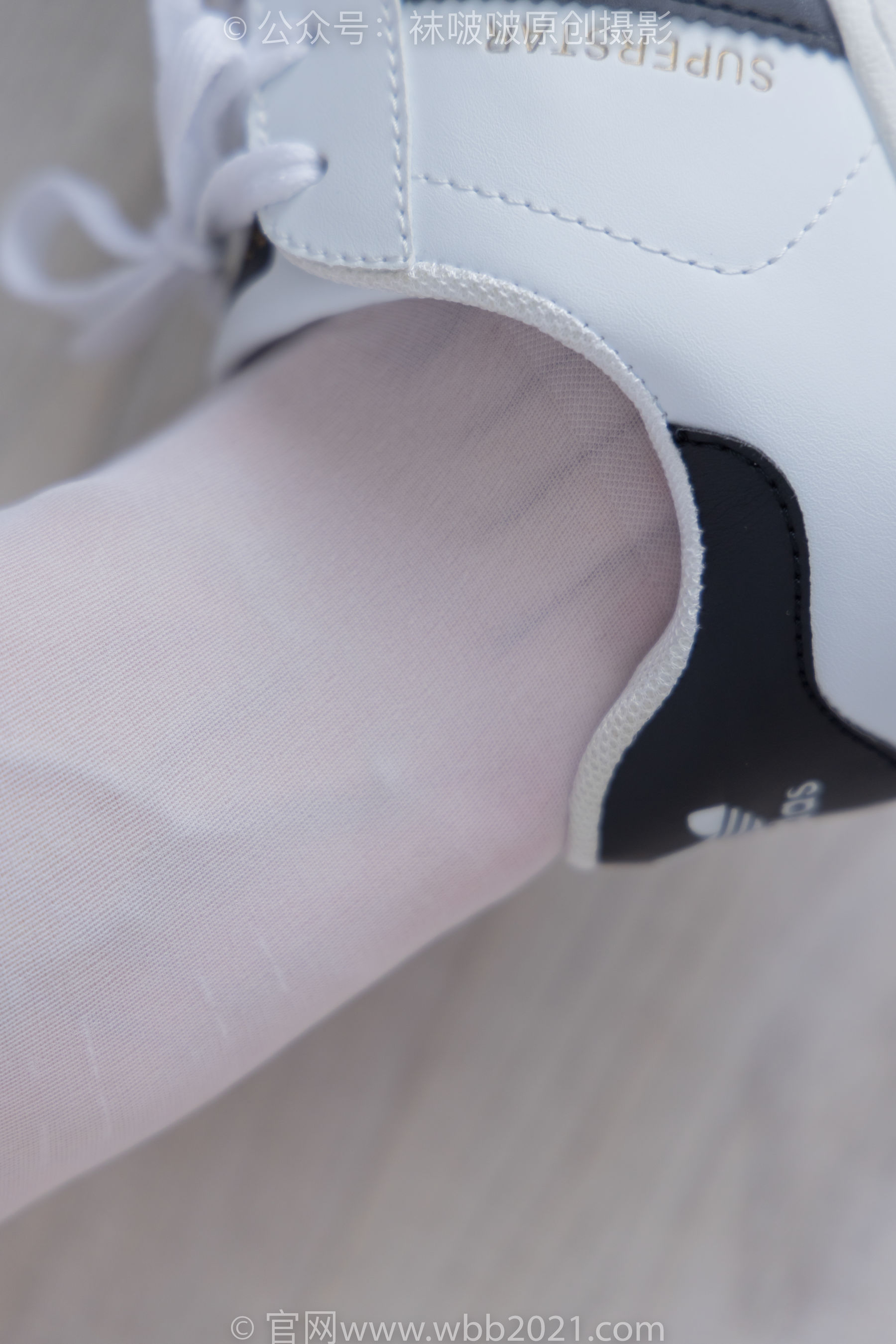 View - BoBoSocks袜啵啵 - Chiness Model  No.414 小甜豆 -板鞋、帆布鞋、短白丝、船袜 - 图库库