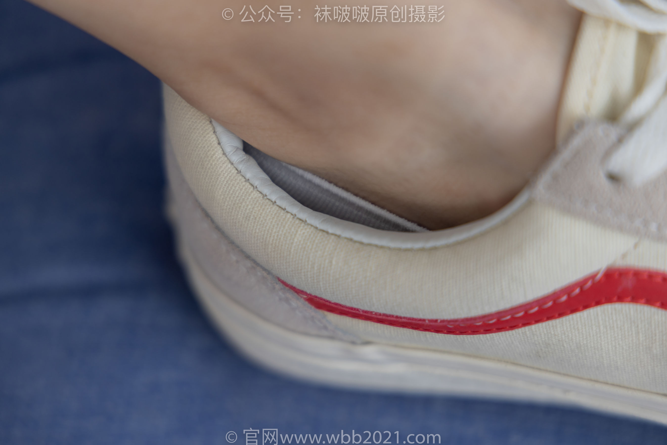 View - BoBoSocks袜啵啵 - Chiness Model  No.414 小甜豆 -板鞋、帆布鞋、短白丝、船袜 - 图库库