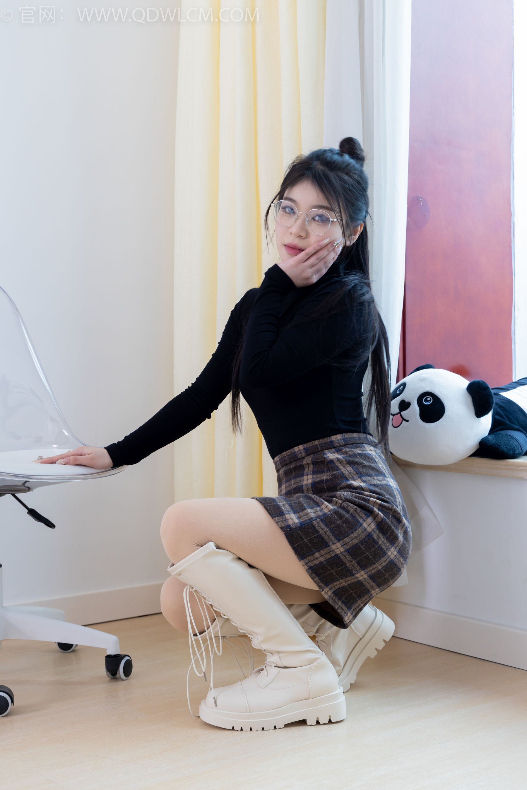 View - 物恋传媒 - Chiness Model  No.2084 闪闪 -华灯初上 - 图库库