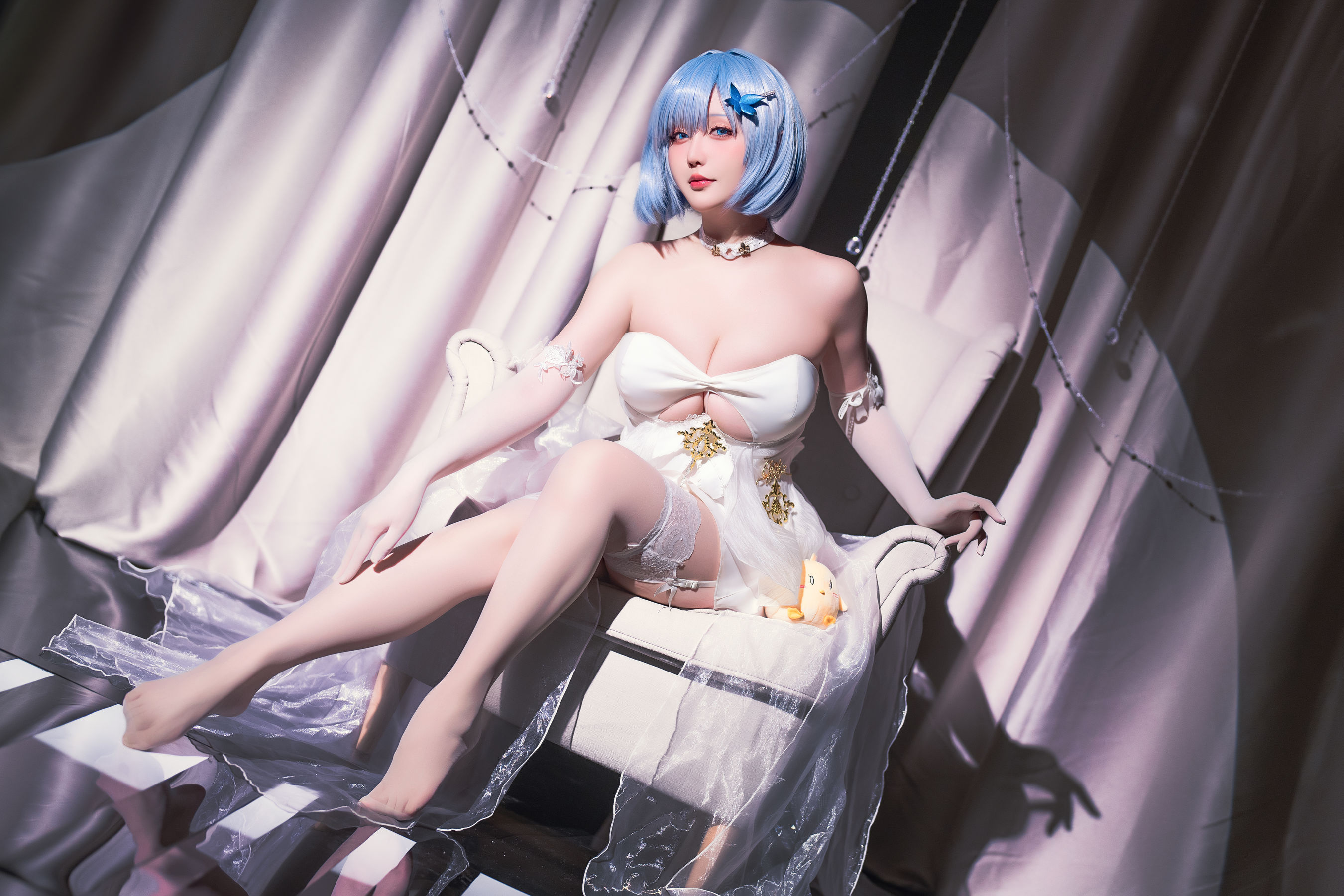 View - Coser小姐姐 星之迟迟 - Chiness Model  - 恰巴耶夫礼服 - 图库库