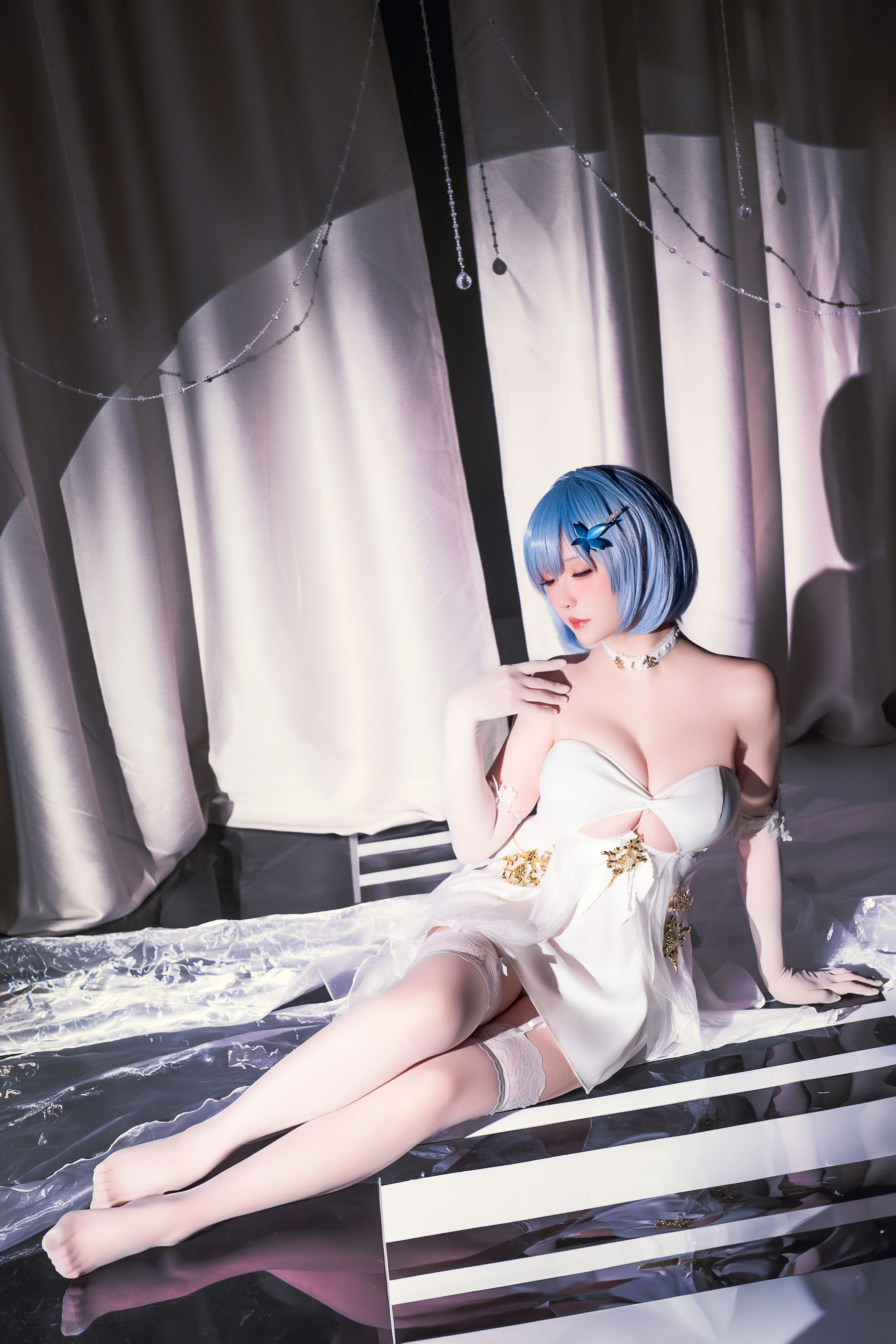 View - Coser小姐姐 星之迟迟 - Chiness Model  - 恰巴耶夫礼服 - 图库库