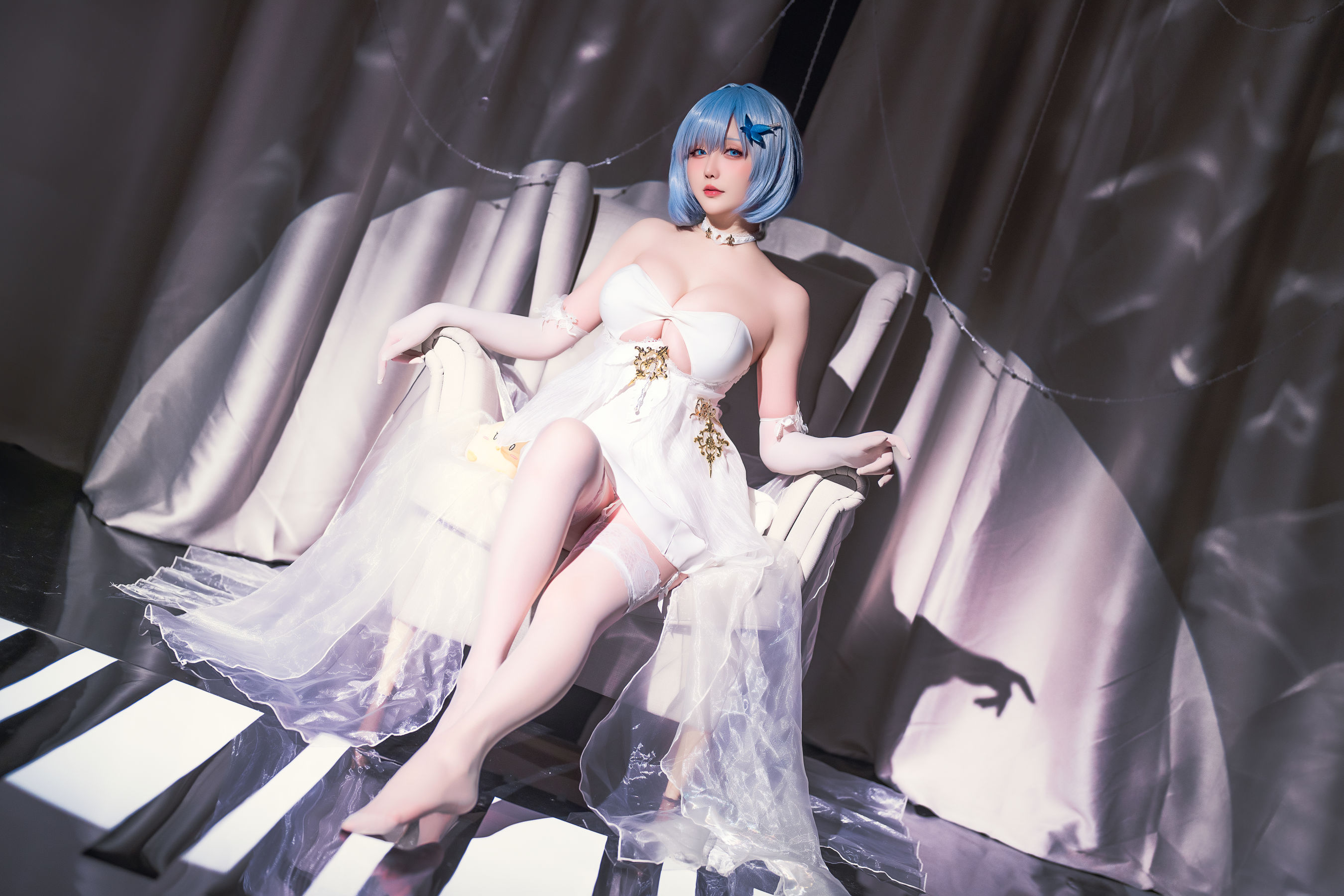 View - Coser小姐姐 星之迟迟 - Chiness Model  - 恰巴耶夫礼服 - 图库库