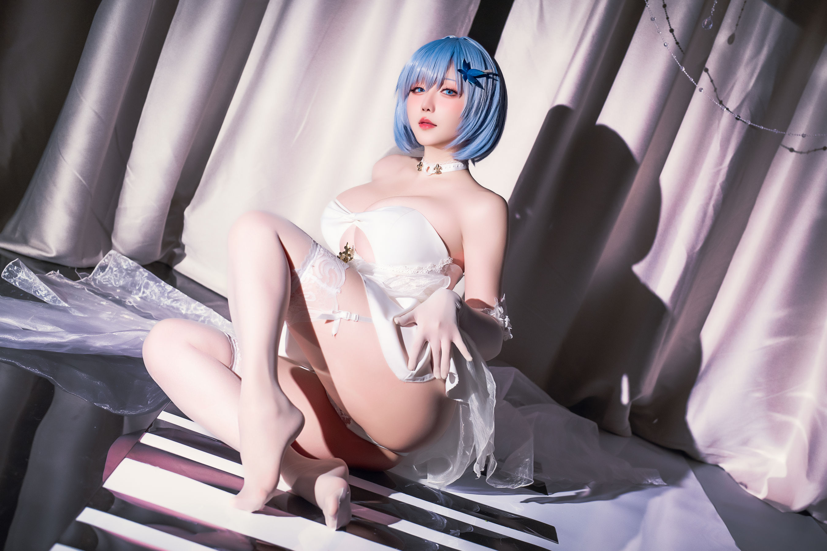 View - Coser小姐姐 星之迟迟 - Chiness Model  - 恰巴耶夫礼服 - 图库库