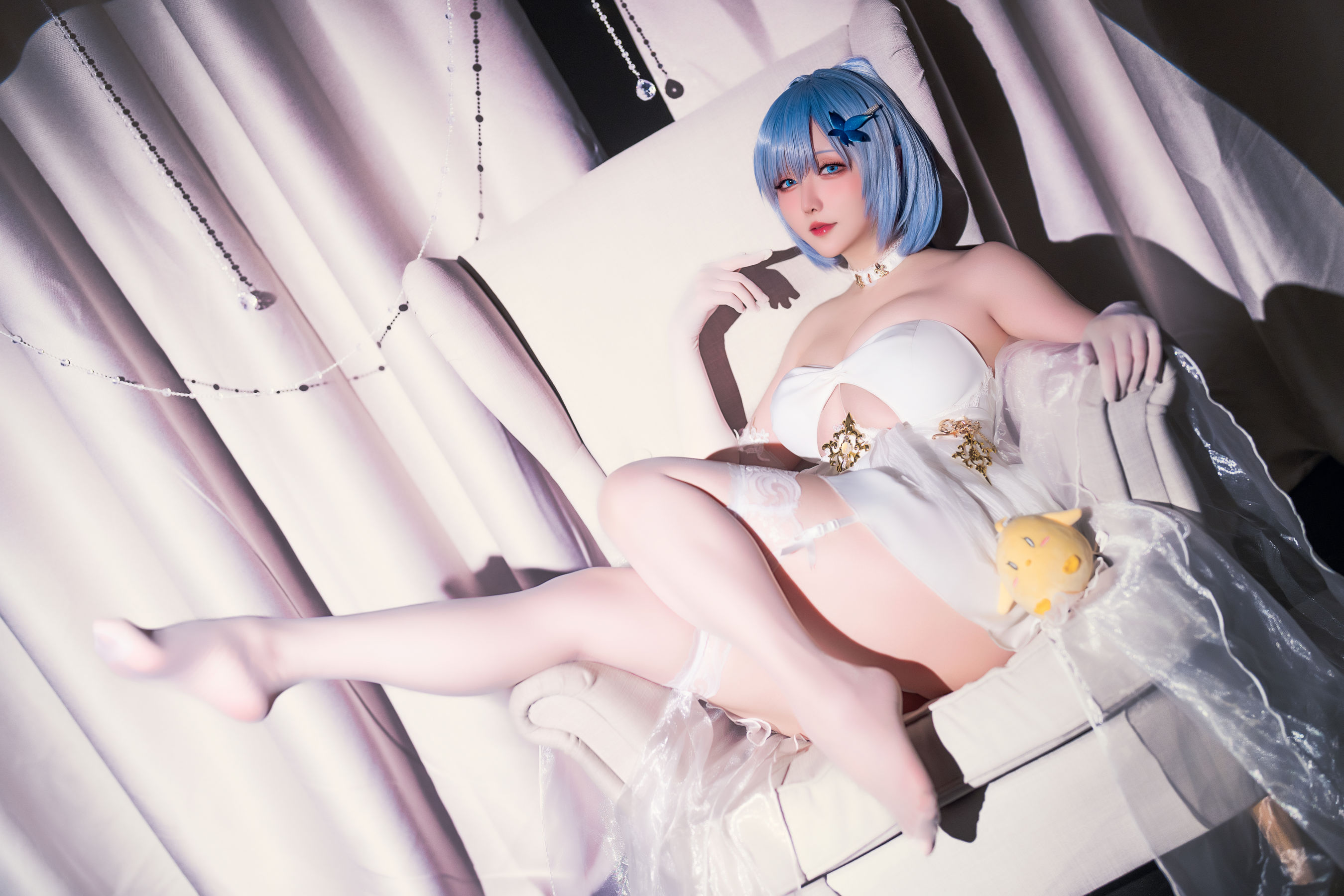 View - Coser小姐姐 星之迟迟 - Chiness Model  - 恰巴耶夫礼服 - 图库库