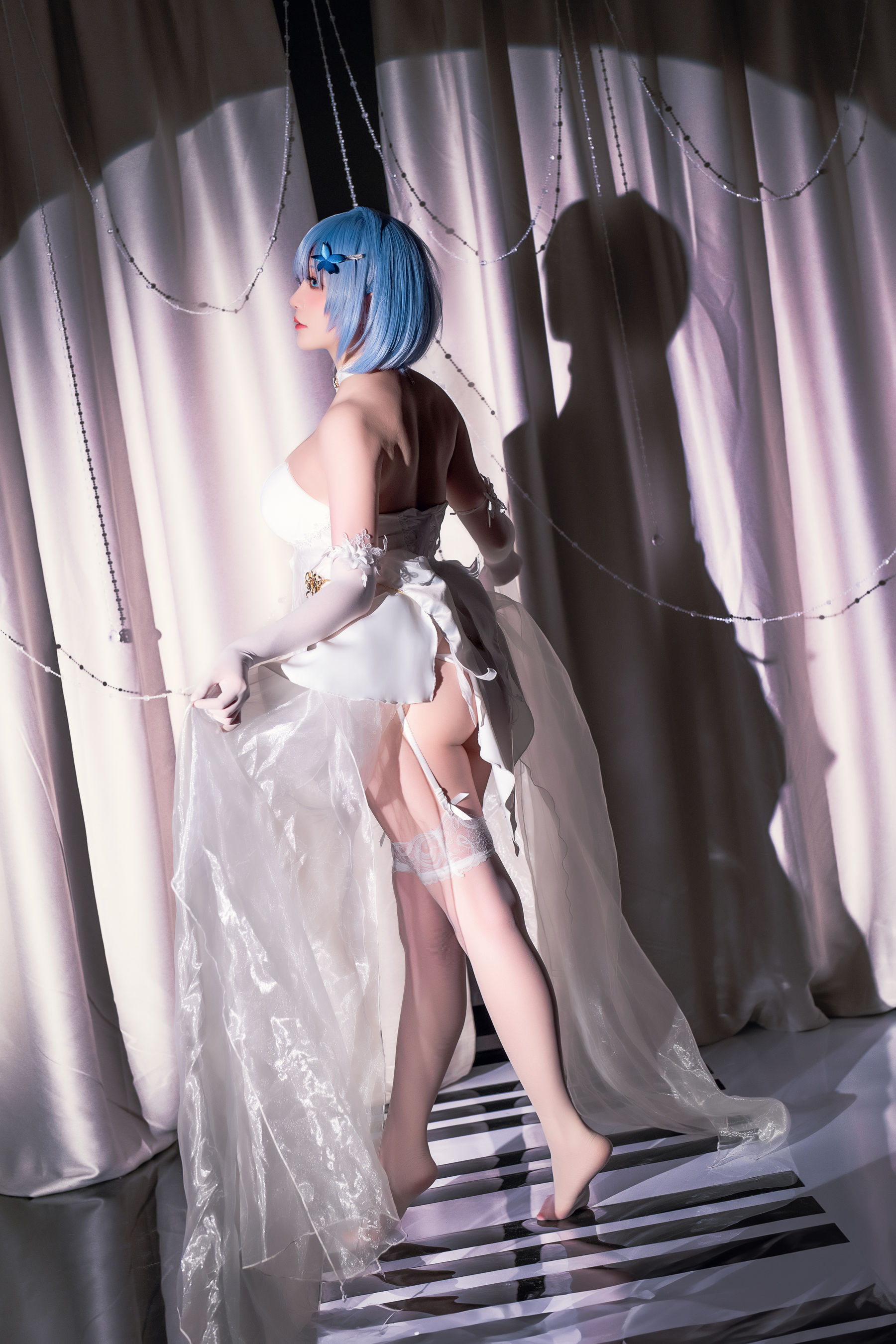 View - Coser小姐姐 星之迟迟 - Chiness Model  - 恰巴耶夫礼服 - 图库库