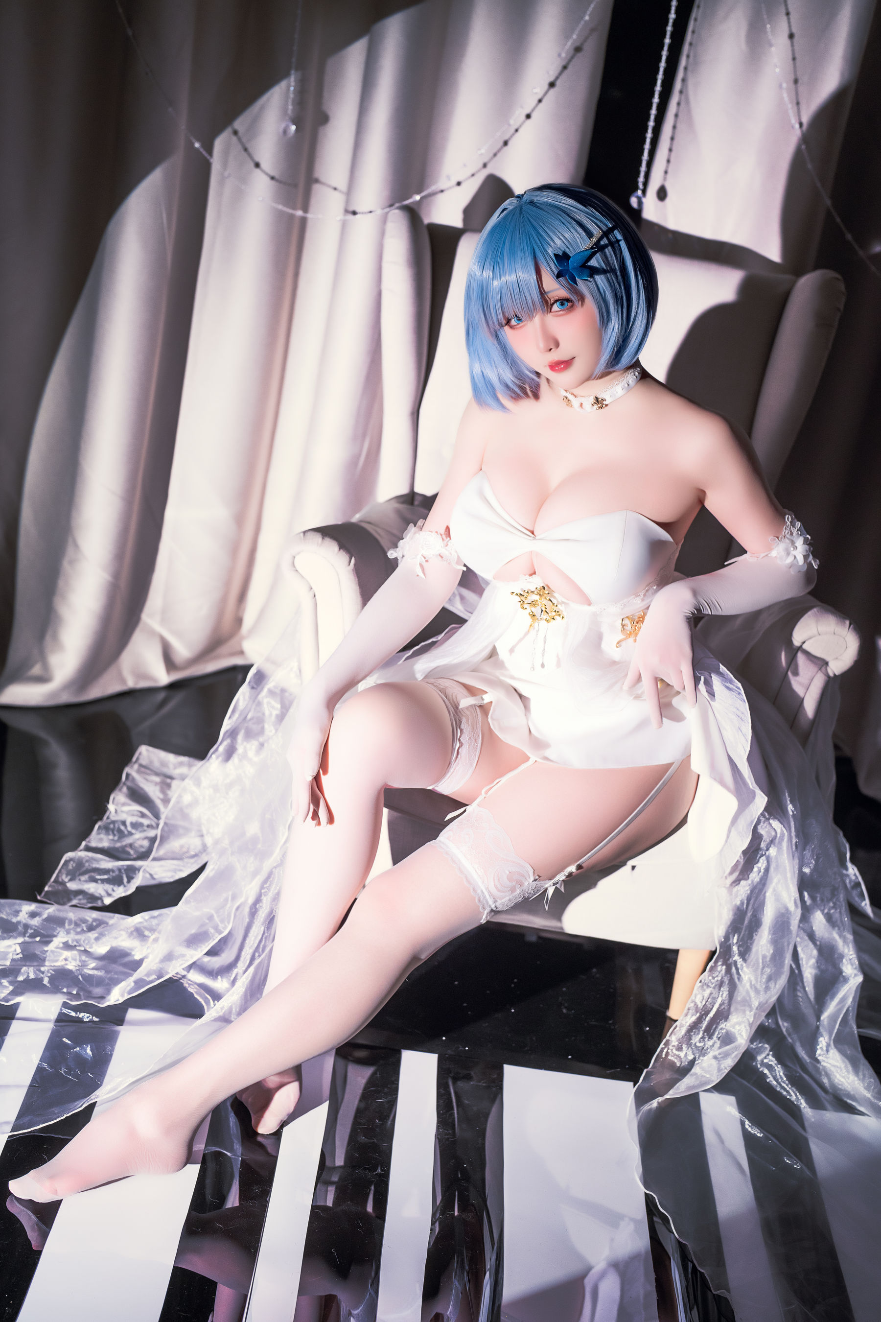 View - Coser小姐姐 星之迟迟 - Chiness Model  - 恰巴耶夫礼服 - 图库库