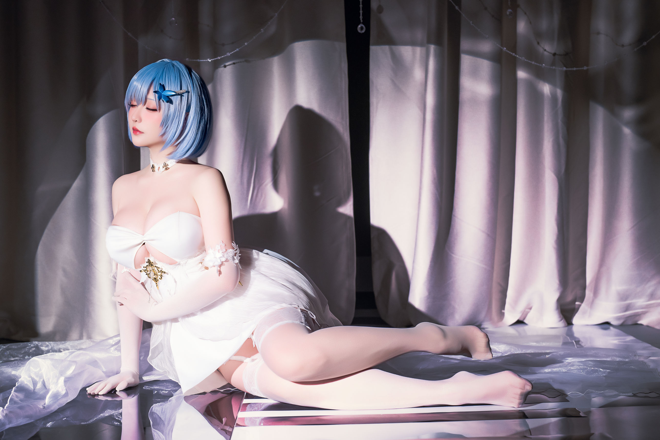 View - Coser小姐姐 星之迟迟 - Chiness Model  - 恰巴耶夫礼服 - 图库库