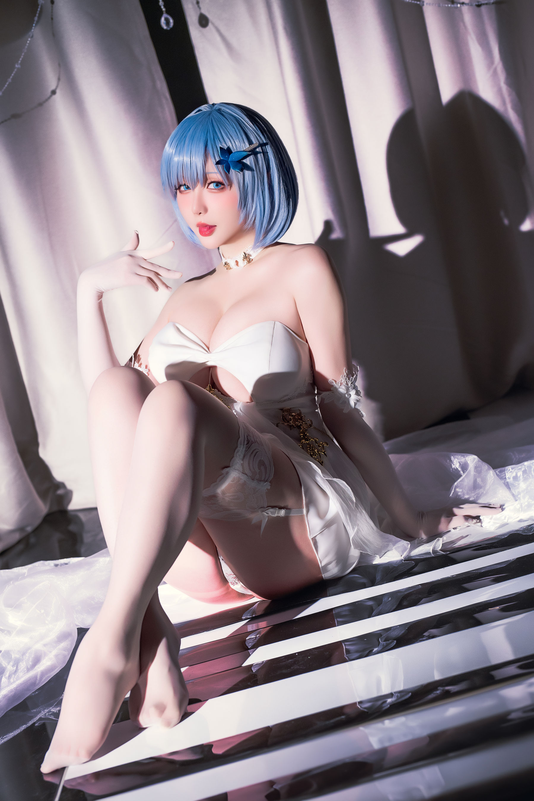 View - Coser小姐姐 星之迟迟 - Chiness Model  - 恰巴耶夫礼服 - 图库库