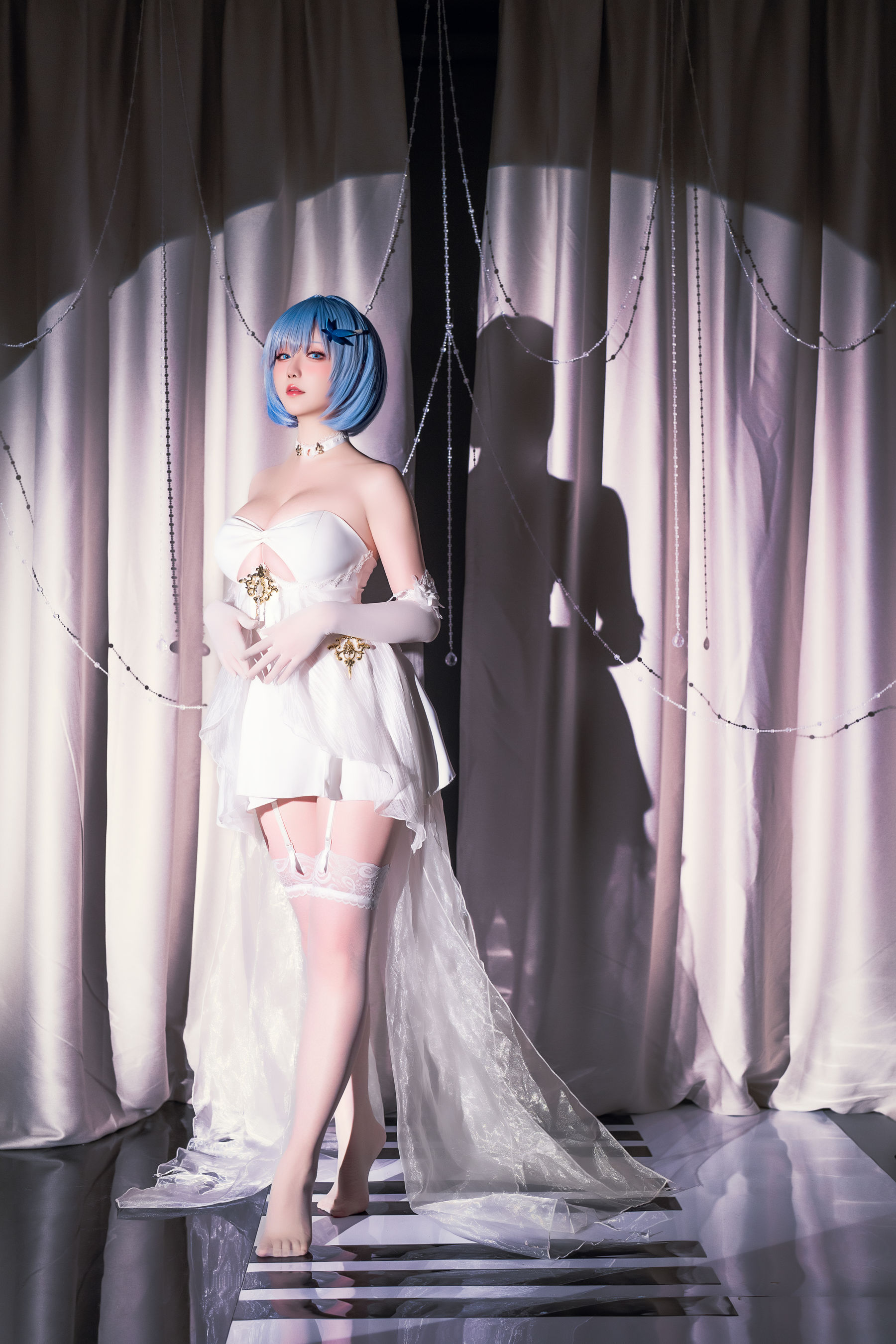 View - Coser小姐姐 星之迟迟 - Chiness Model  - 恰巴耶夫礼服 - 图库库