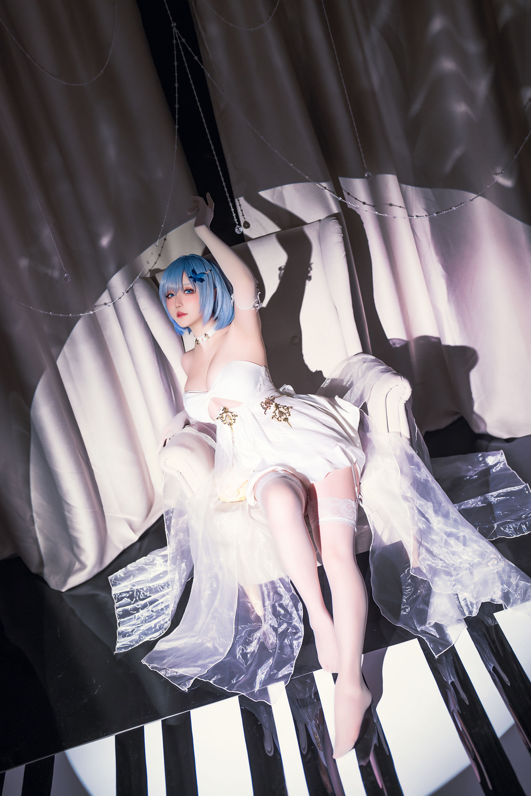 View - Coser小姐姐 星之迟迟 - Chiness Model  - 恰巴耶夫礼服 - 图库库