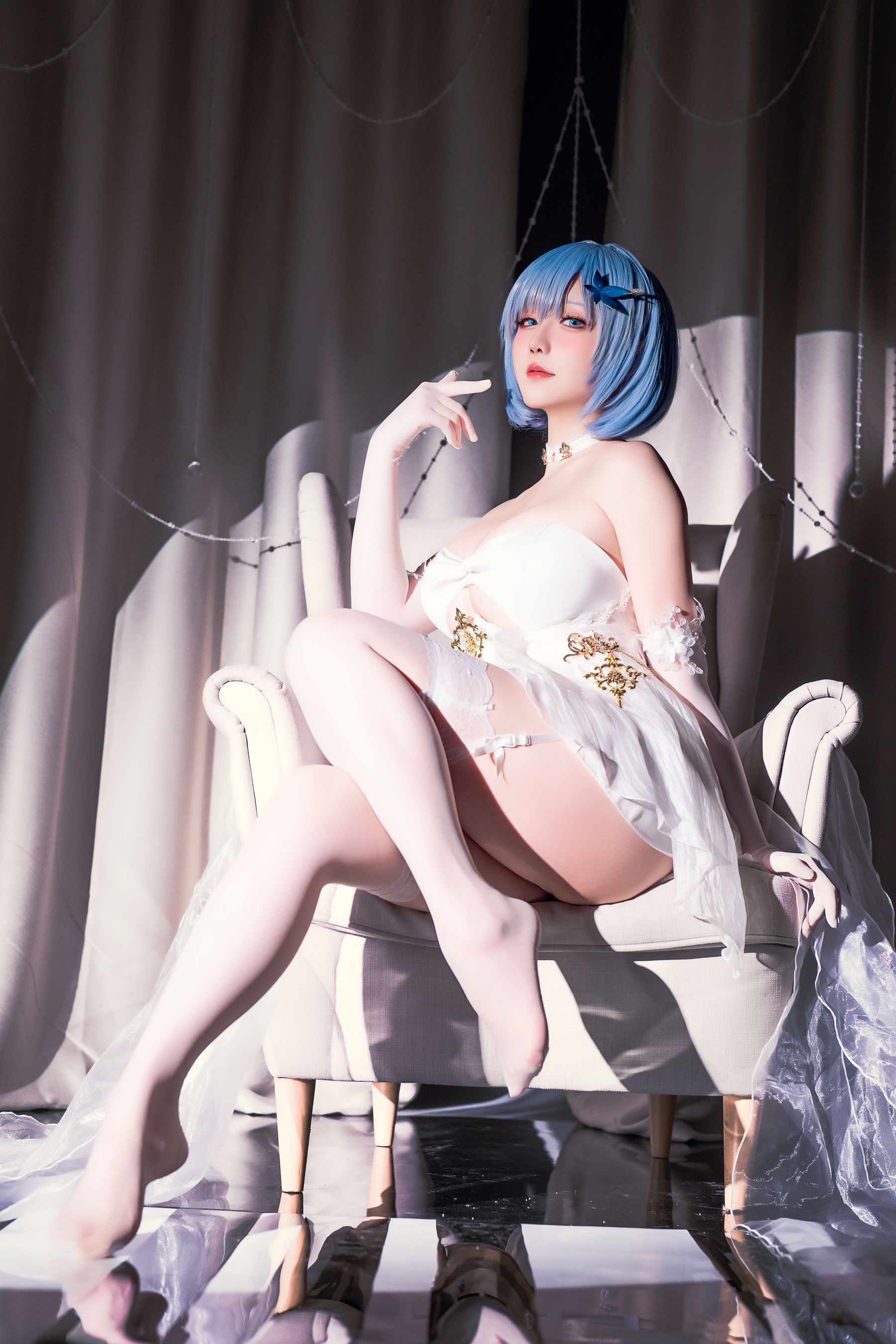 View - Coser小姐姐 星之迟迟 - Chiness Model  - 恰巴耶夫礼服 - 图库库