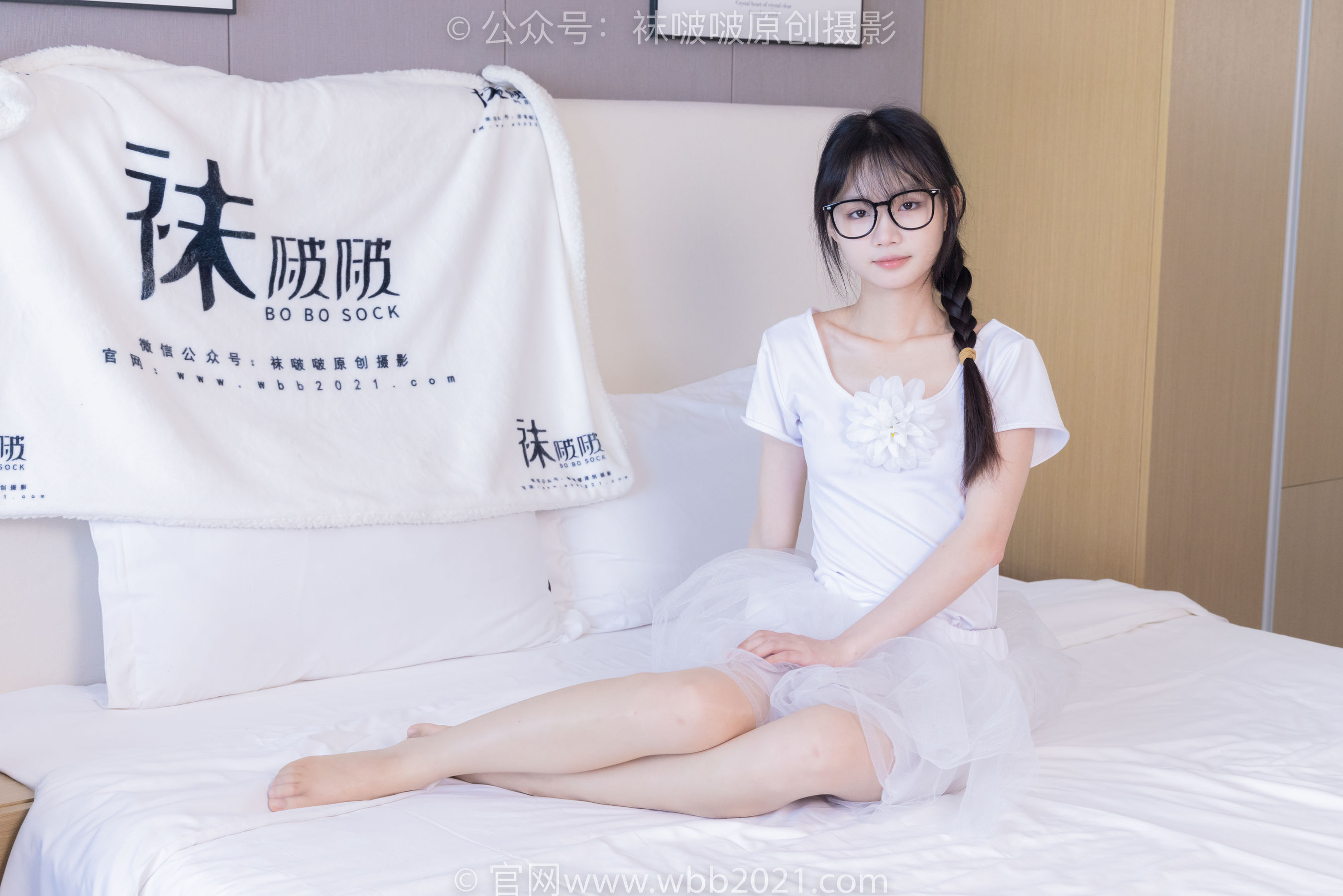 View - BoBoSocks袜啵啵 - Chiness Model  No.415 甜甜圈 -高跟鞋、油亮肉丝、芭蕾舞服 - 图库库