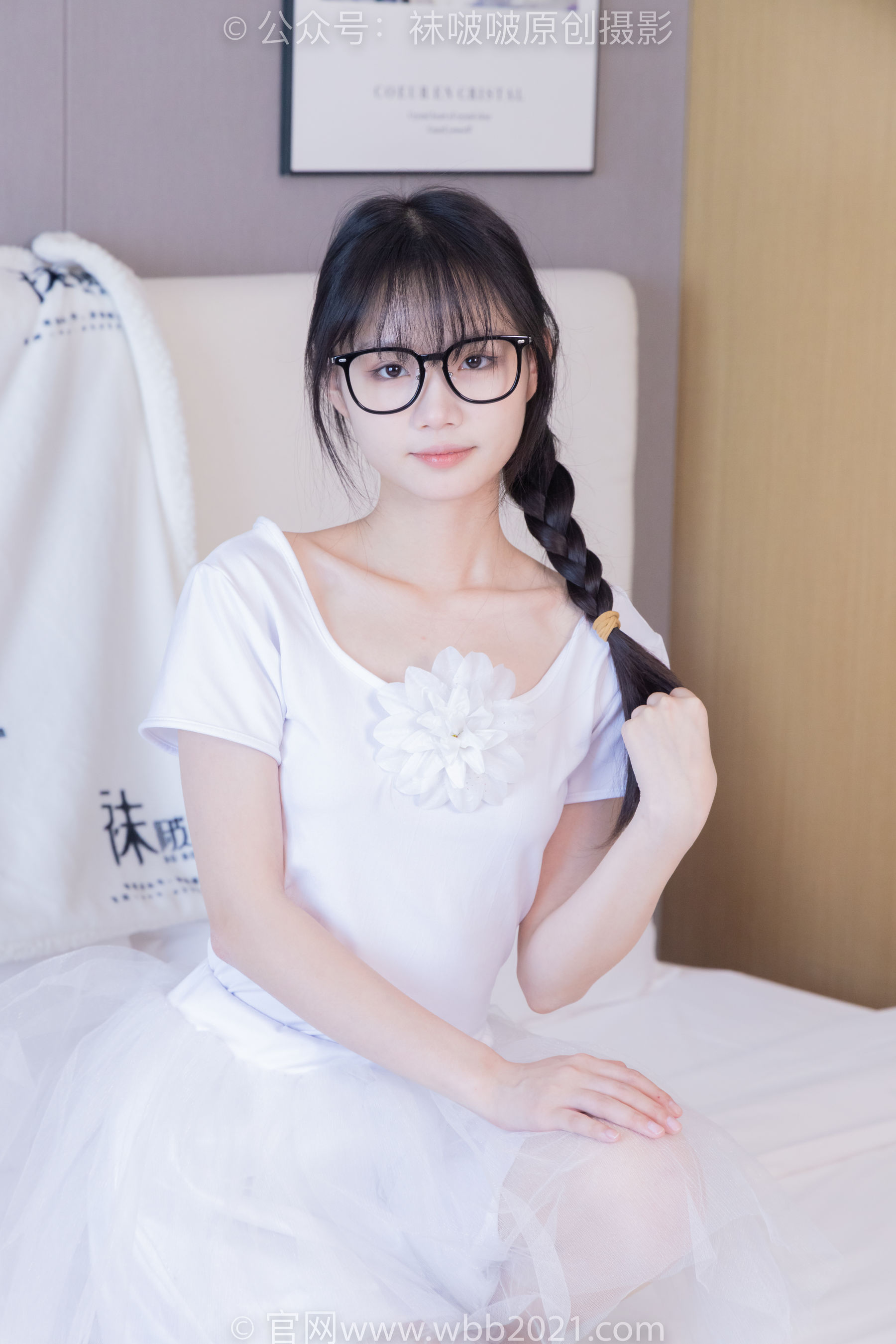 View - BoBoSocks袜啵啵 - Chiness Model  No.415 甜甜圈 -高跟鞋、油亮肉丝、芭蕾舞服 - 图库库