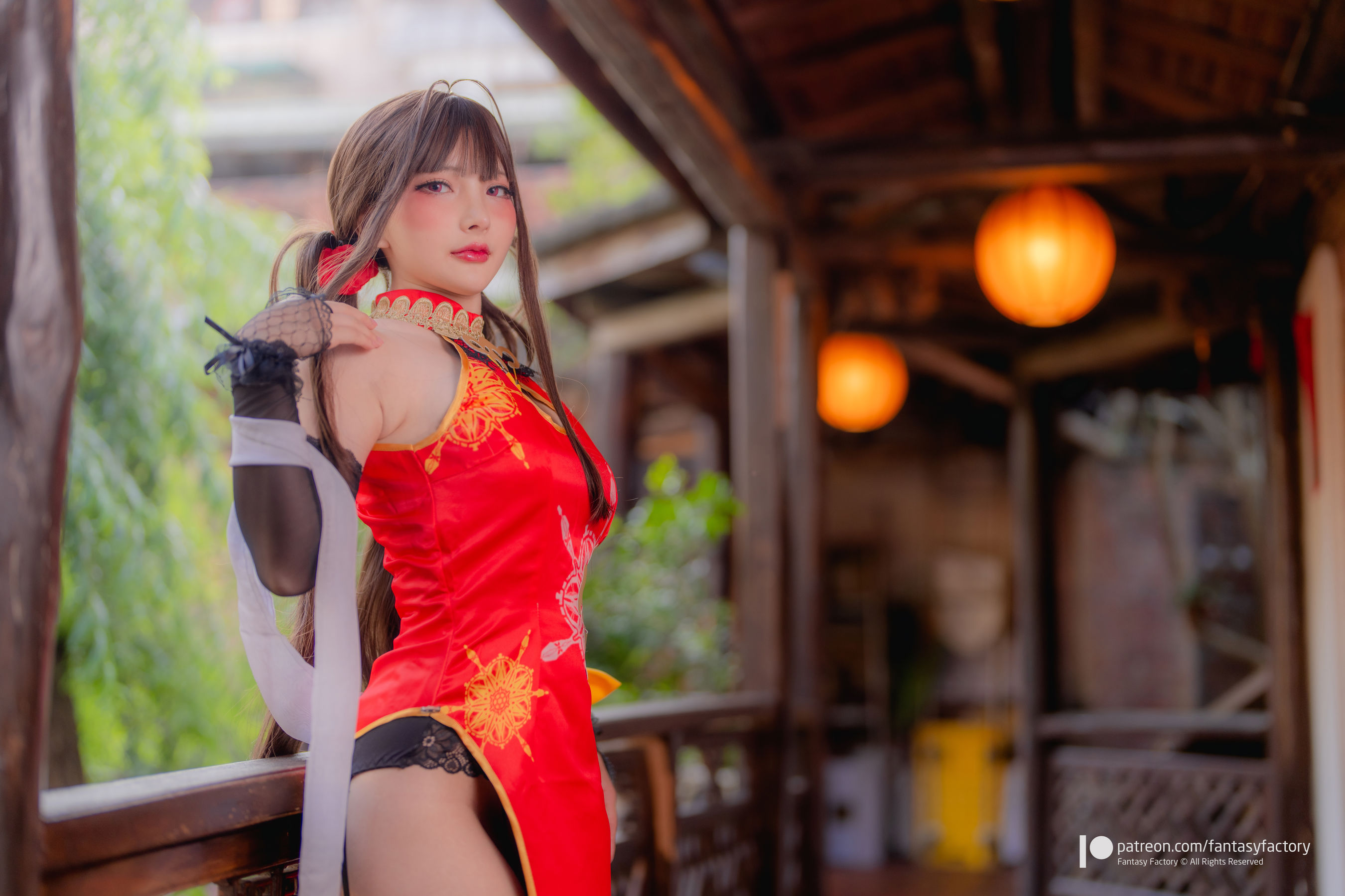 Gallery - [Fantasy Factory] 小丁 Cosplay写真 - 2022.01 DSR-50 cheongsam - 图库库