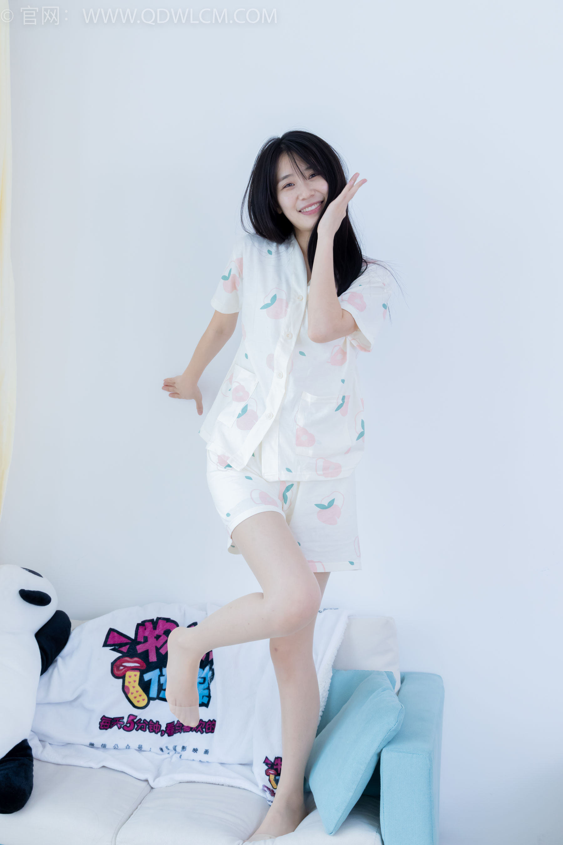 View - 物恋传媒 - Chiness Model  No.2116 菜菜 - 蔚蓝色的街 - 图库库