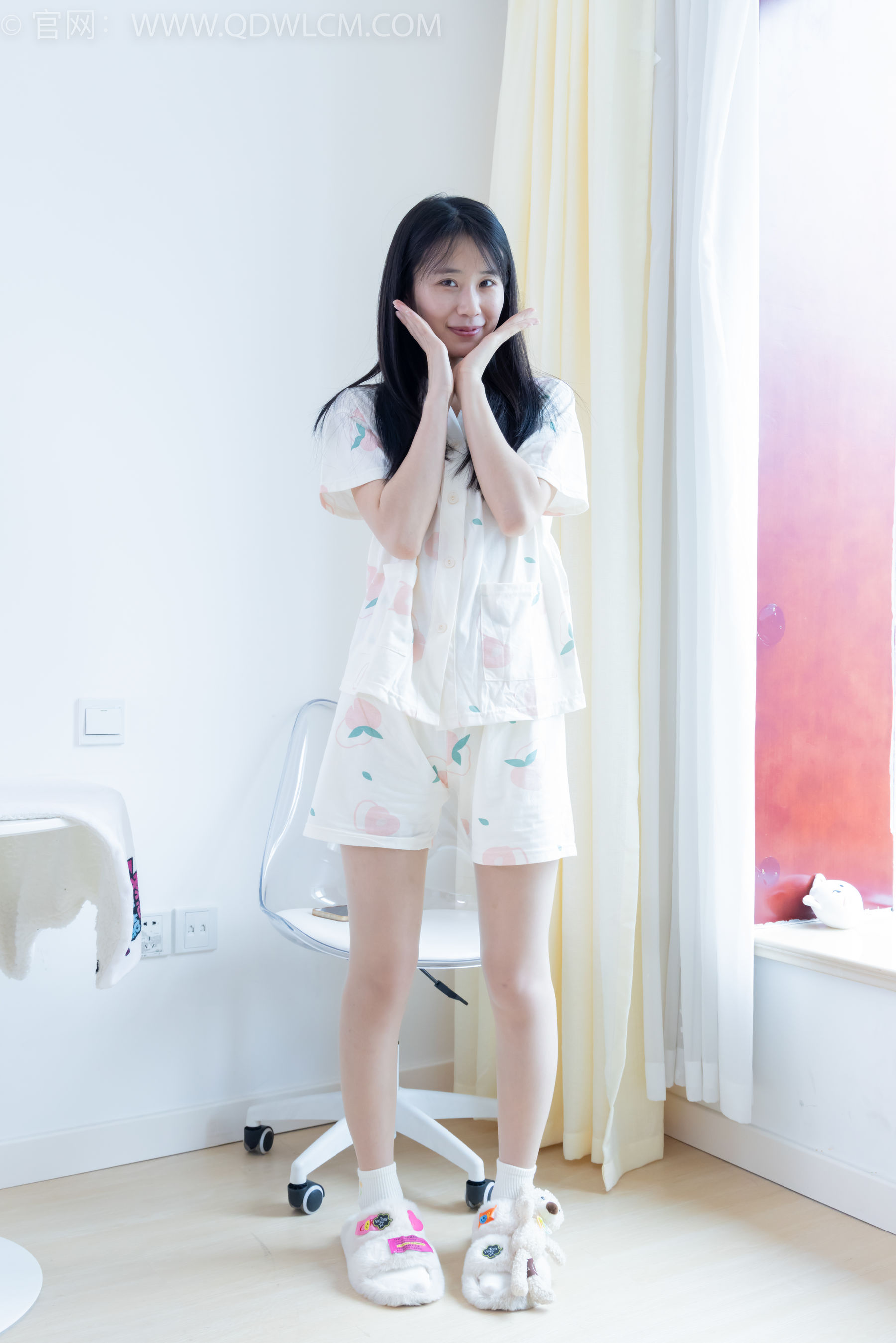 View - 物恋传媒 - Chiness Model  No.2116 菜菜 - 蔚蓝色的街 - 图库库