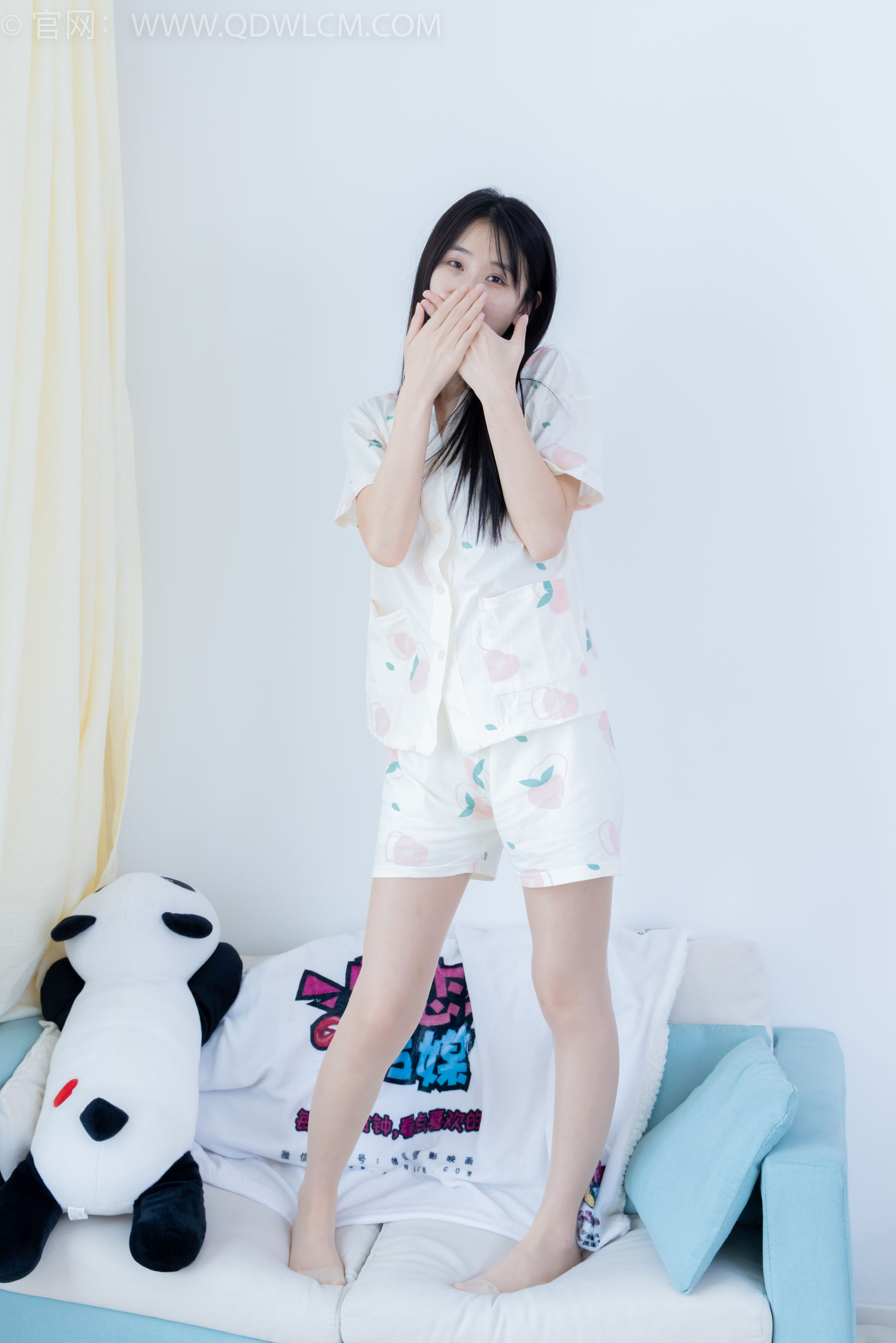 View - 物恋传媒 - Chiness Model  No.2116 菜菜 - 蔚蓝色的街 - 图库库