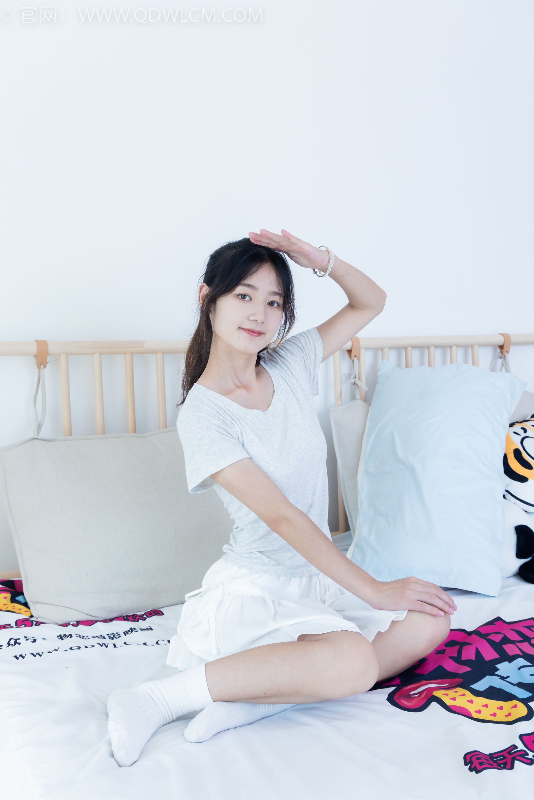 View - 物恋传媒 - Chiness Model  No.2121 芋泥 - 清澈海浪的吟唱 - 图库库